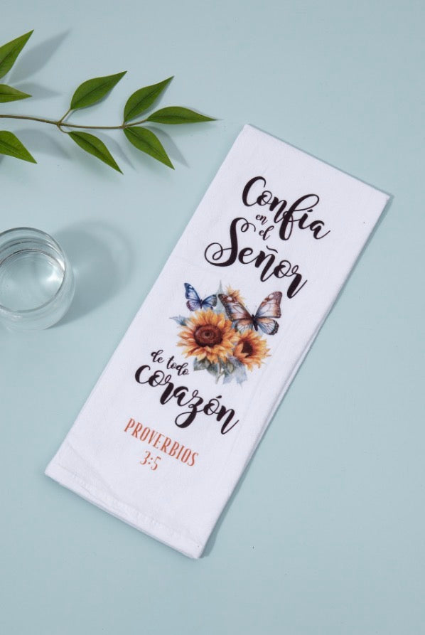 Toalla para Cocina: Mensajes Bíblicos