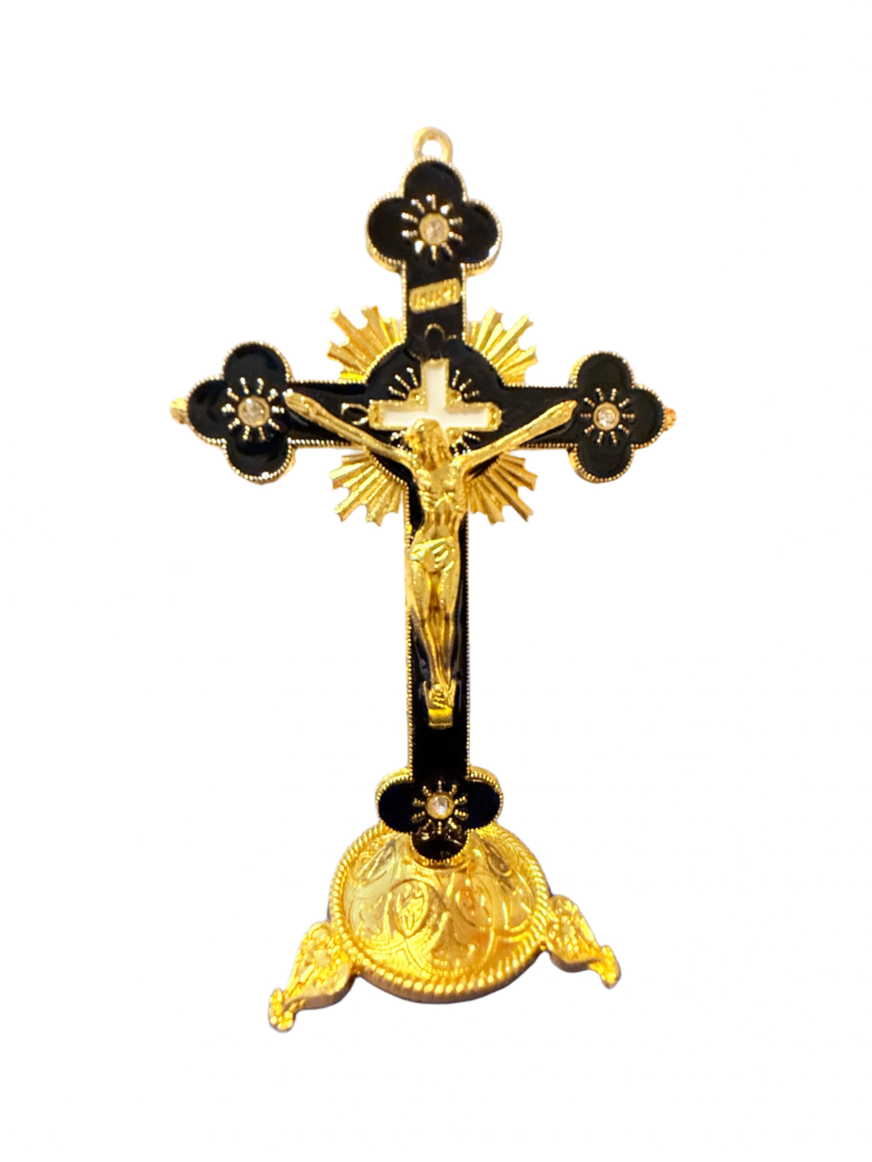 Beautiful Assorted Metal Crucifixes 5 in/9 in/11 in/12 in