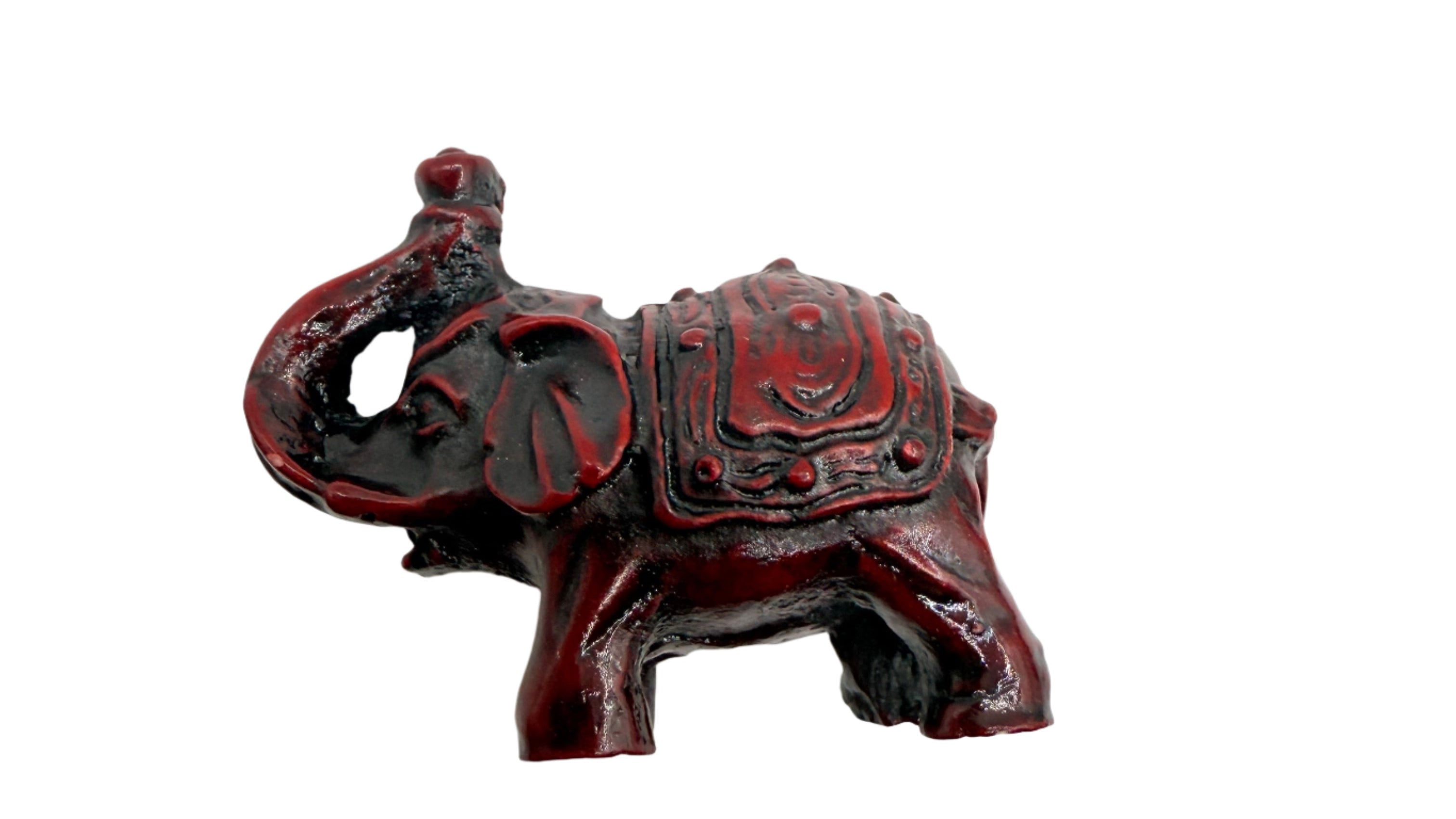 6 Small Feng Shui Elephants Figurines