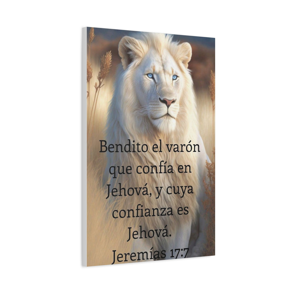 Inspirational Art Print, Motivational Wall Decor, Animal Lover Gift, Religious Home Decoration, Uplifting Quote Canvas