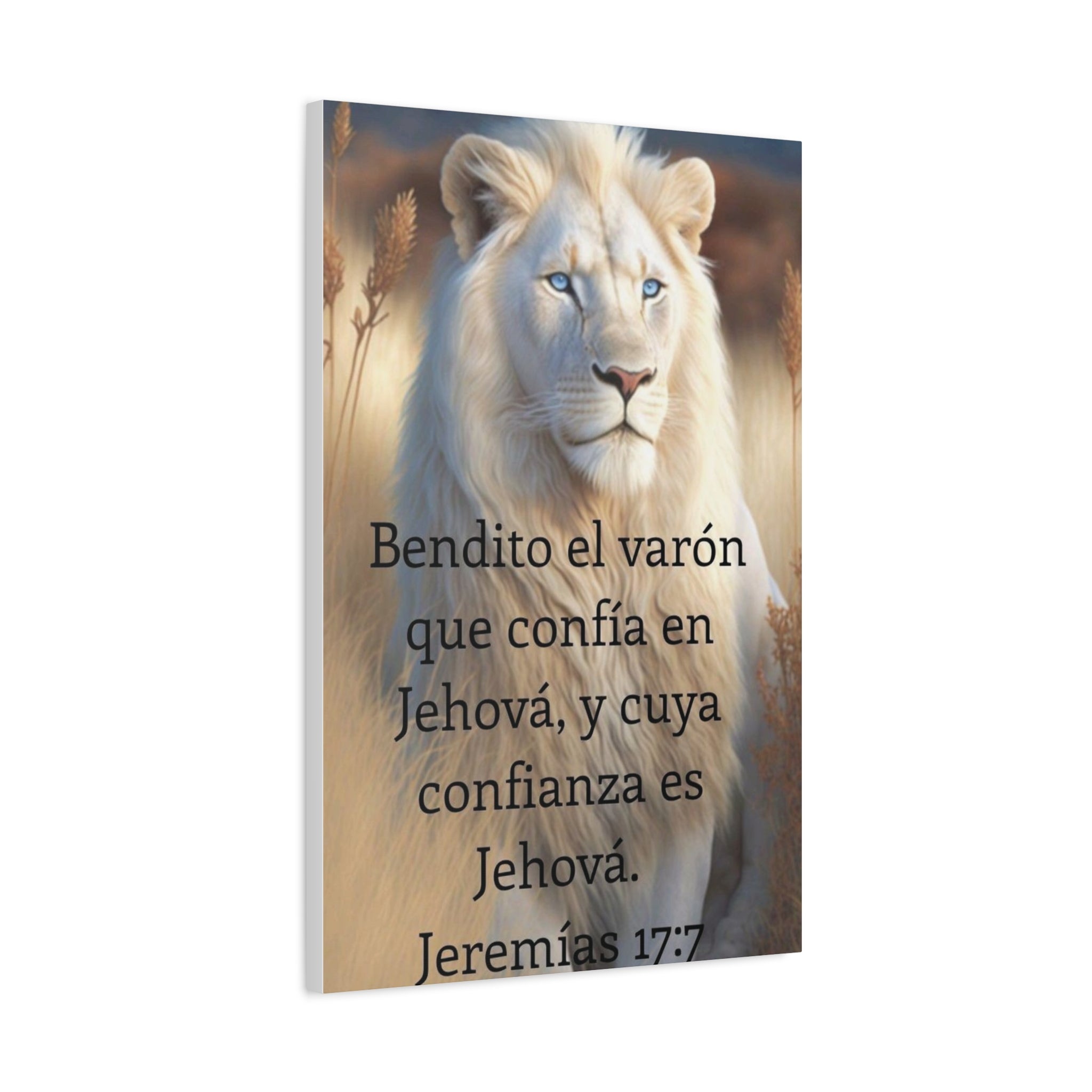 Inspirational Art Print, Motivational Wall Decor, Animal Lover Gift, Religious Home Decoration, Uplifting Quote Canvas