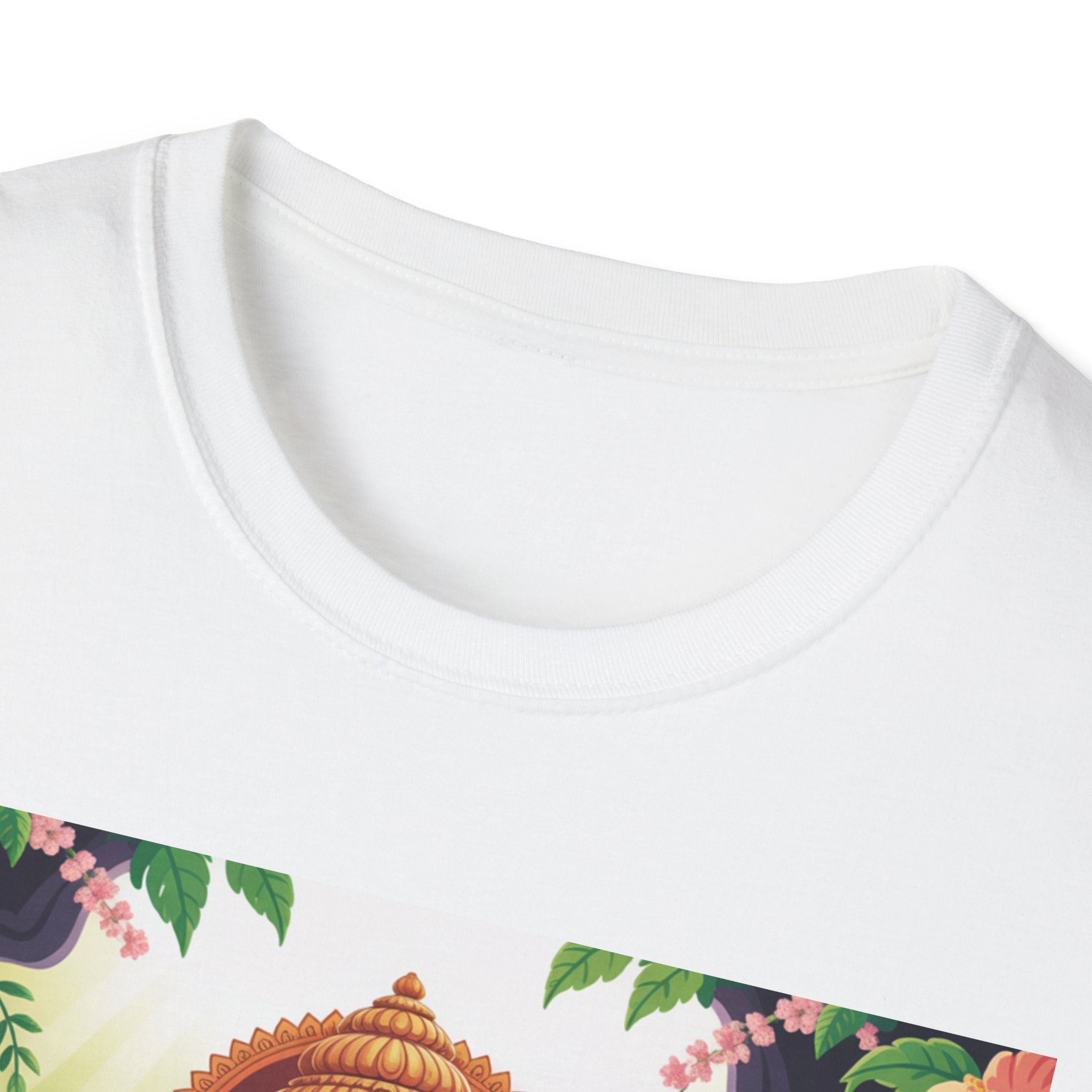 Vibrant Ganesha T-Shirt, Spiritual Unisex Tee, Festival Wear, Bohemian Style, Yoga Clothing, Gift for Her/Him