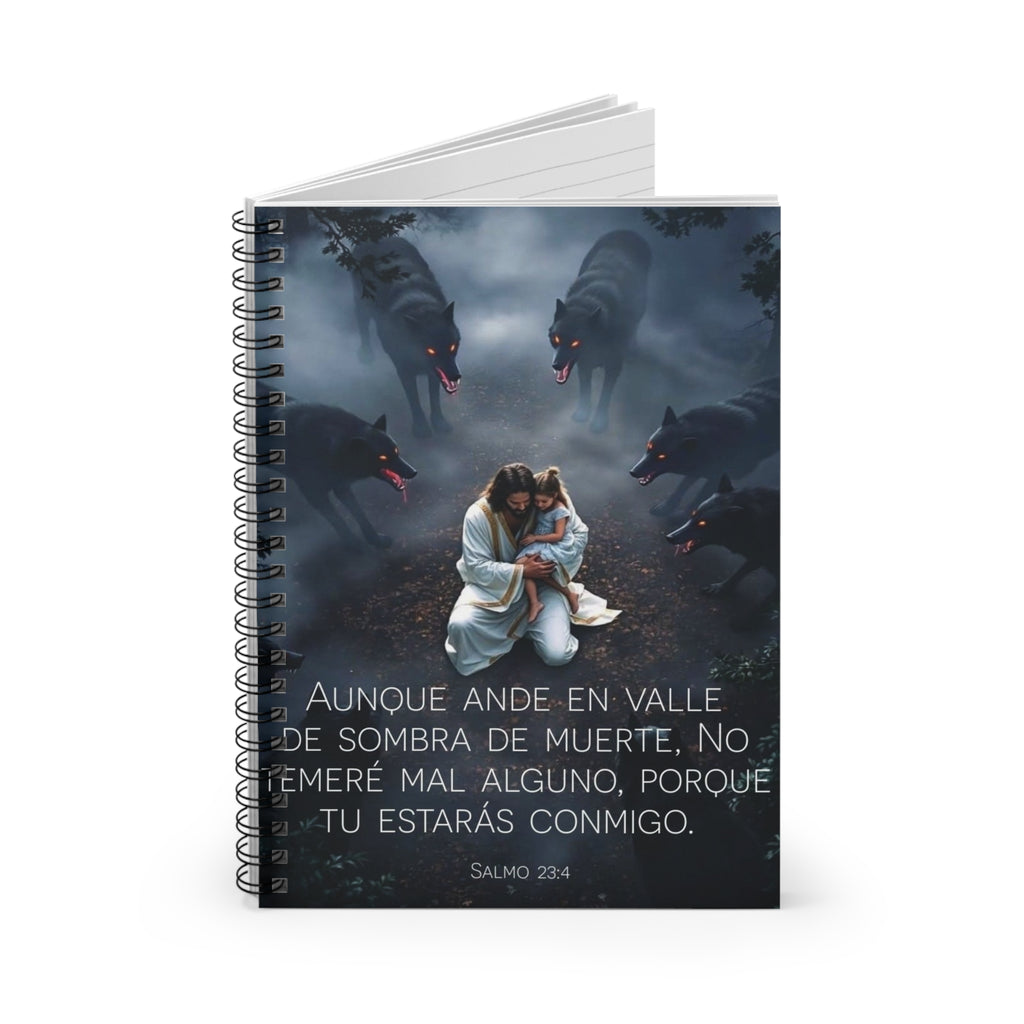 Spiritual Inspiracional Spiral Cuaderno, Faith Journal, Gift for Writers, Personalized Note Book, Scriptures Notepad