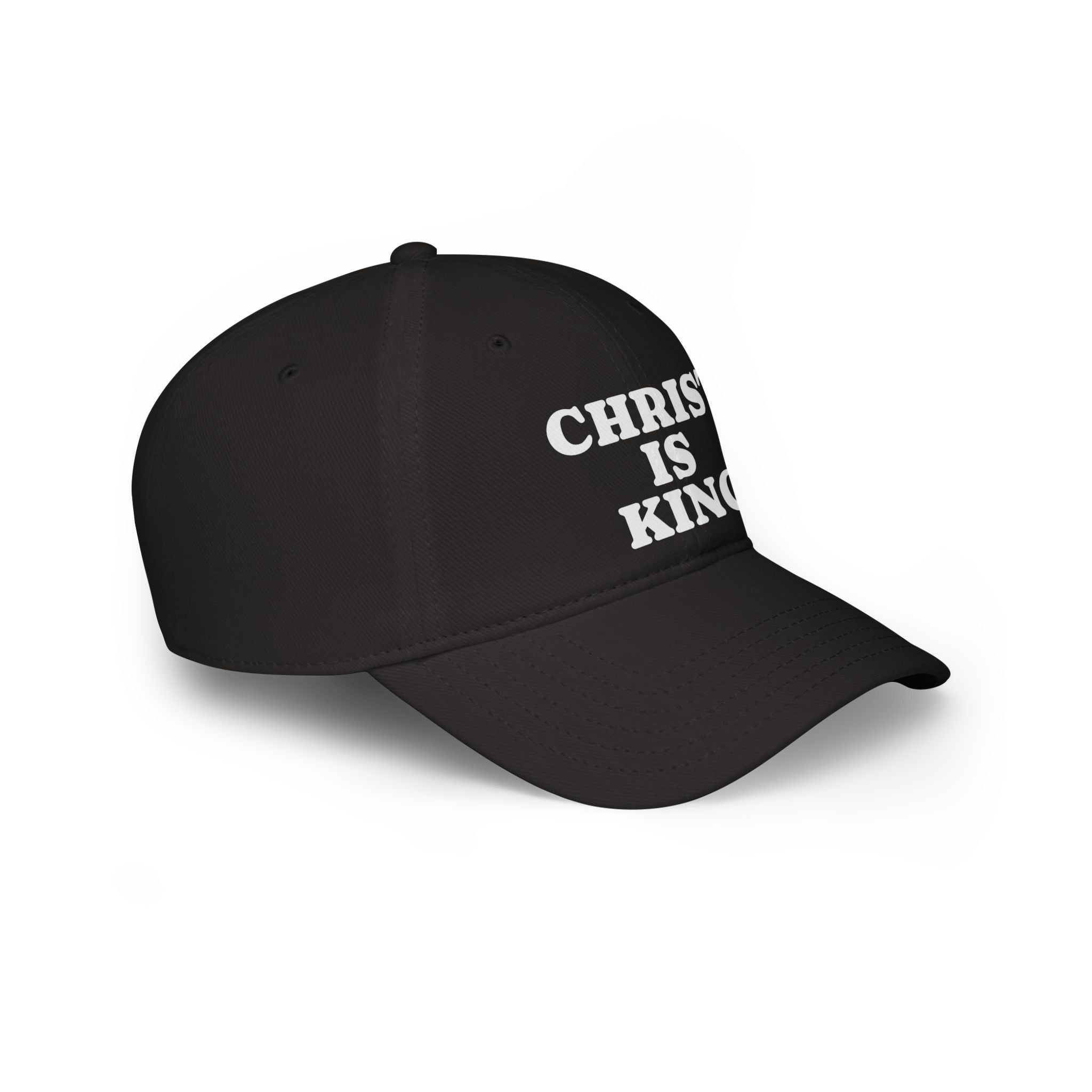 Christ is King, Religious Gift, Faith Accessory, Everyday Wear, Men’s and Women’s Cap