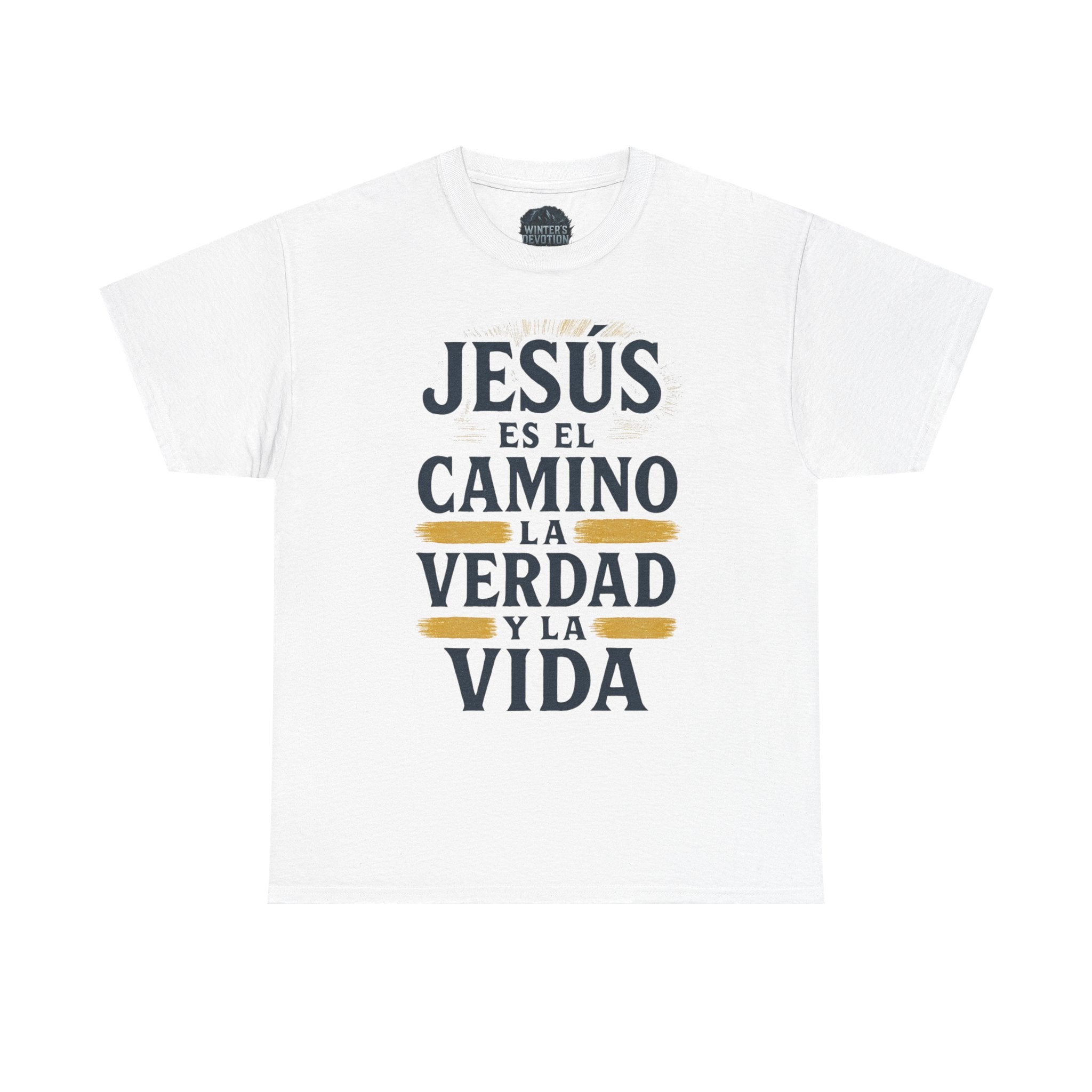 Christian T-Shirt — "Jesús es el camino, la verdad y la vida" Spanish Faith Tee
