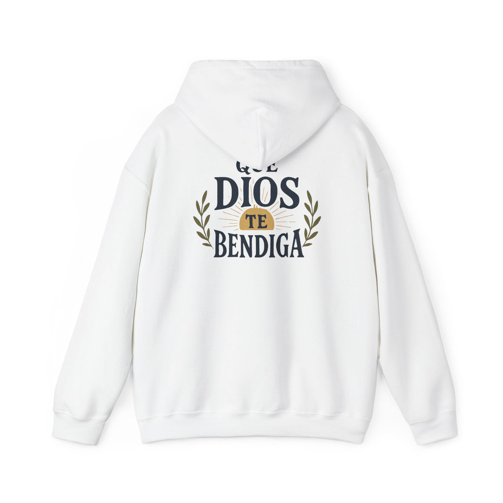 Christian Hoodie - "Todo lo puedo en Cristo" / "Dios te bendiga" Inspirational Spanish Pullover