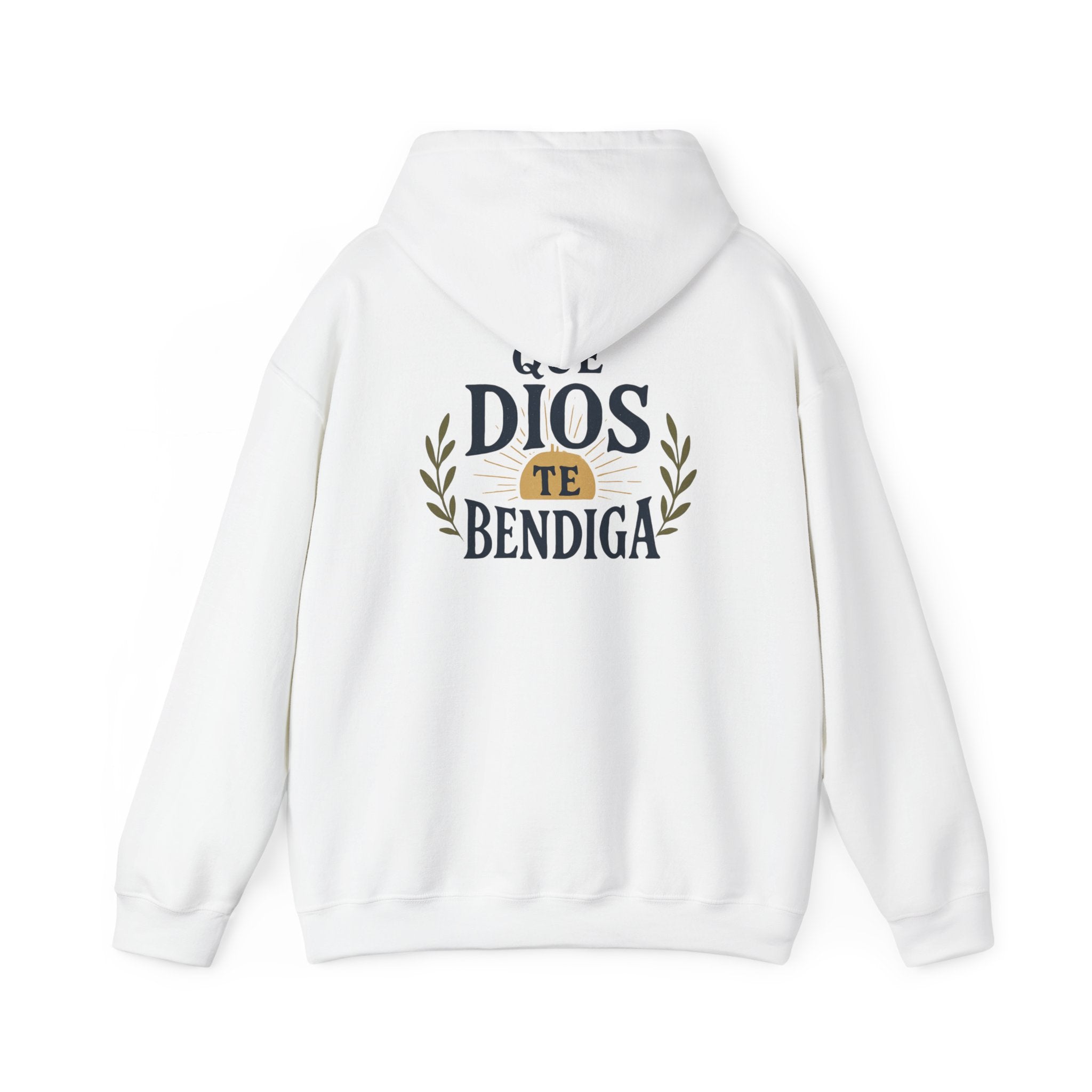 Christian Hoodie - "Todo lo puedo en Cristo" / "Dios te bendiga" Inspirational Spanish Pullover