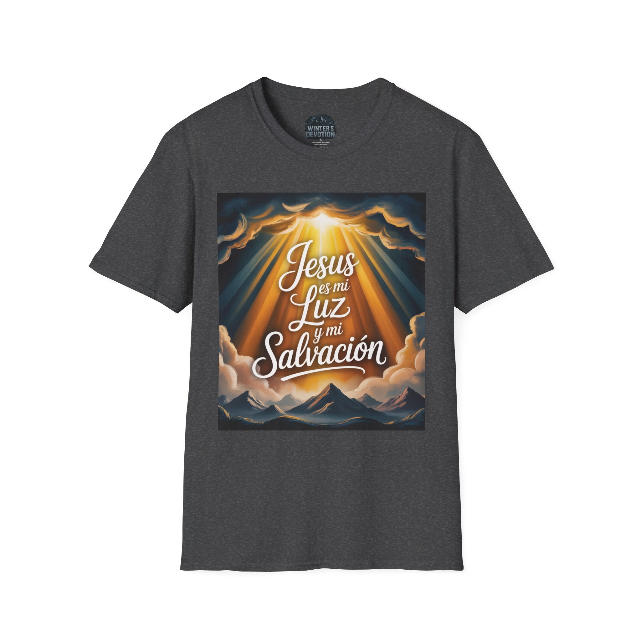 Jesus es mi Luz y mi Salvación Unisex T-Shirt - Inspirational Faith Apparel, Christian Gift, Everyday Wear, Religious Tee, [...]
