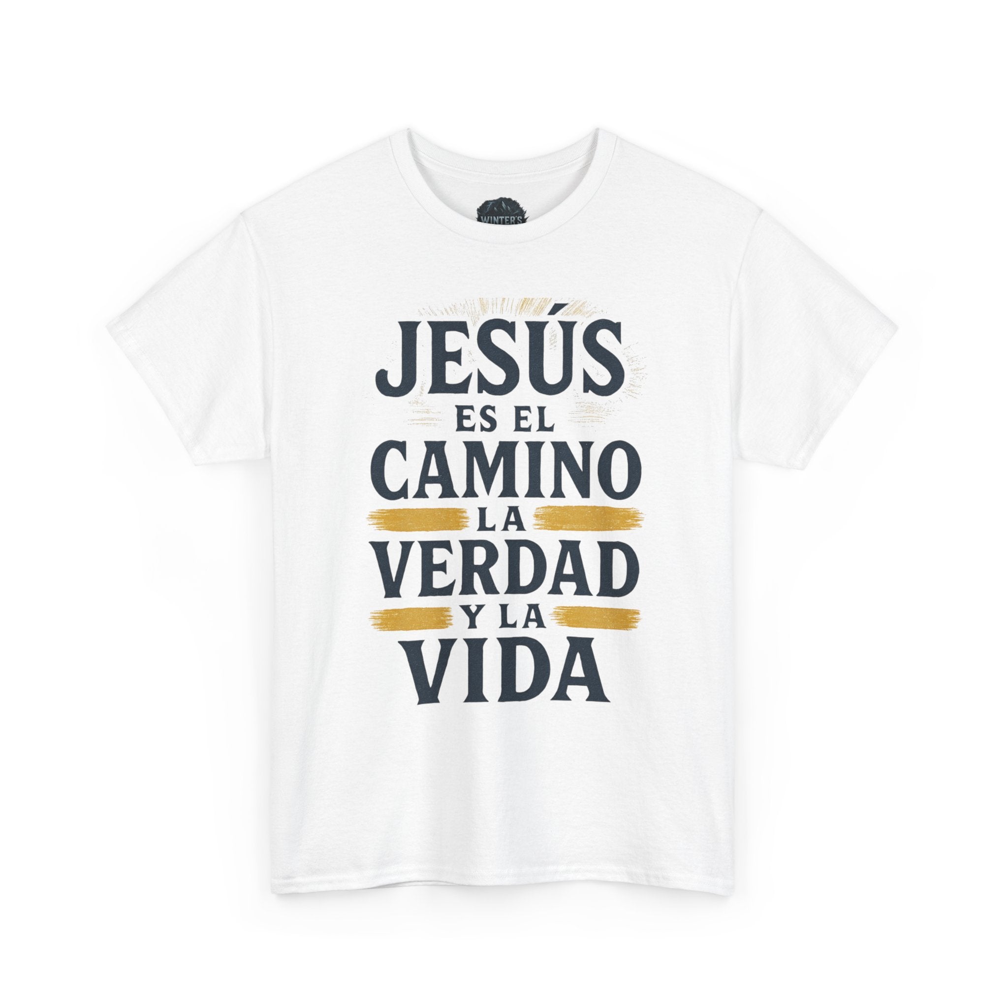 Christian T-Shirt — "Jesús es el camino, la verdad y la vida" Spanish Faith Tee