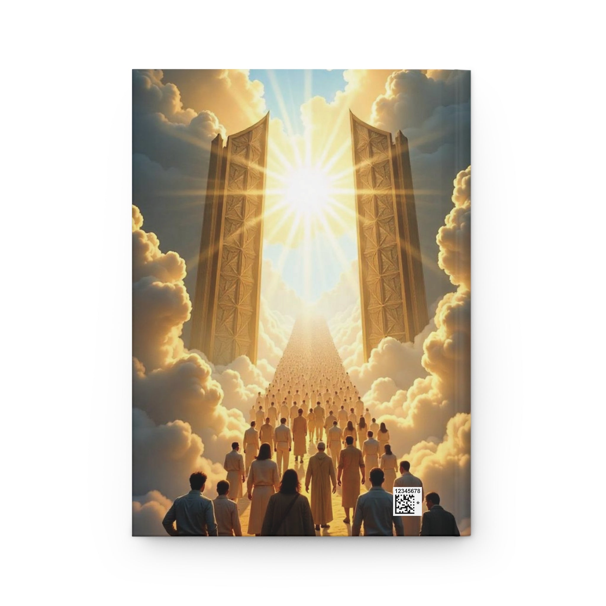 Spiritual Jesus Biblical Hardcover Journal, Inspirational Notebook, Faith Journal, Gift for Believers, Meditation Diary