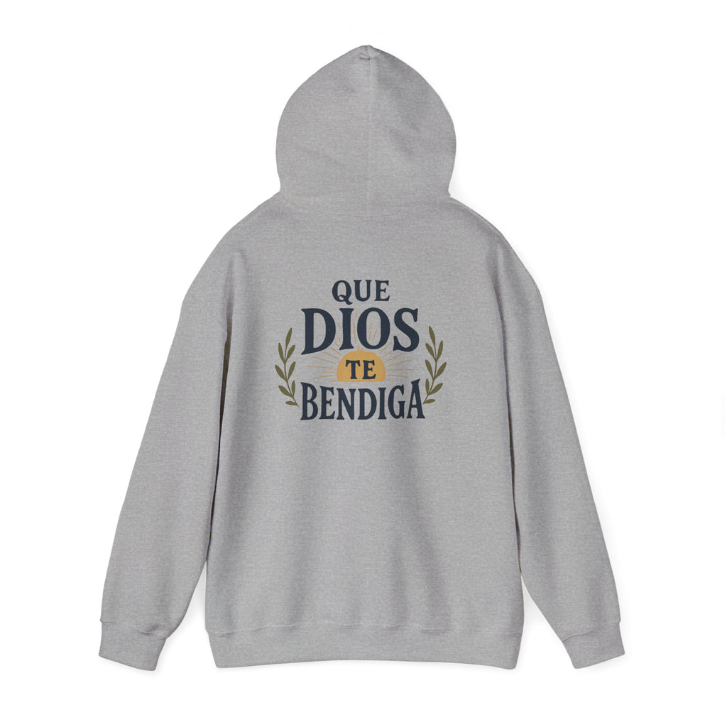 Christian Hoodie - "Todo lo puedo en Cristo" / "Dios te bendiga" Inspirational Spanish Pullover