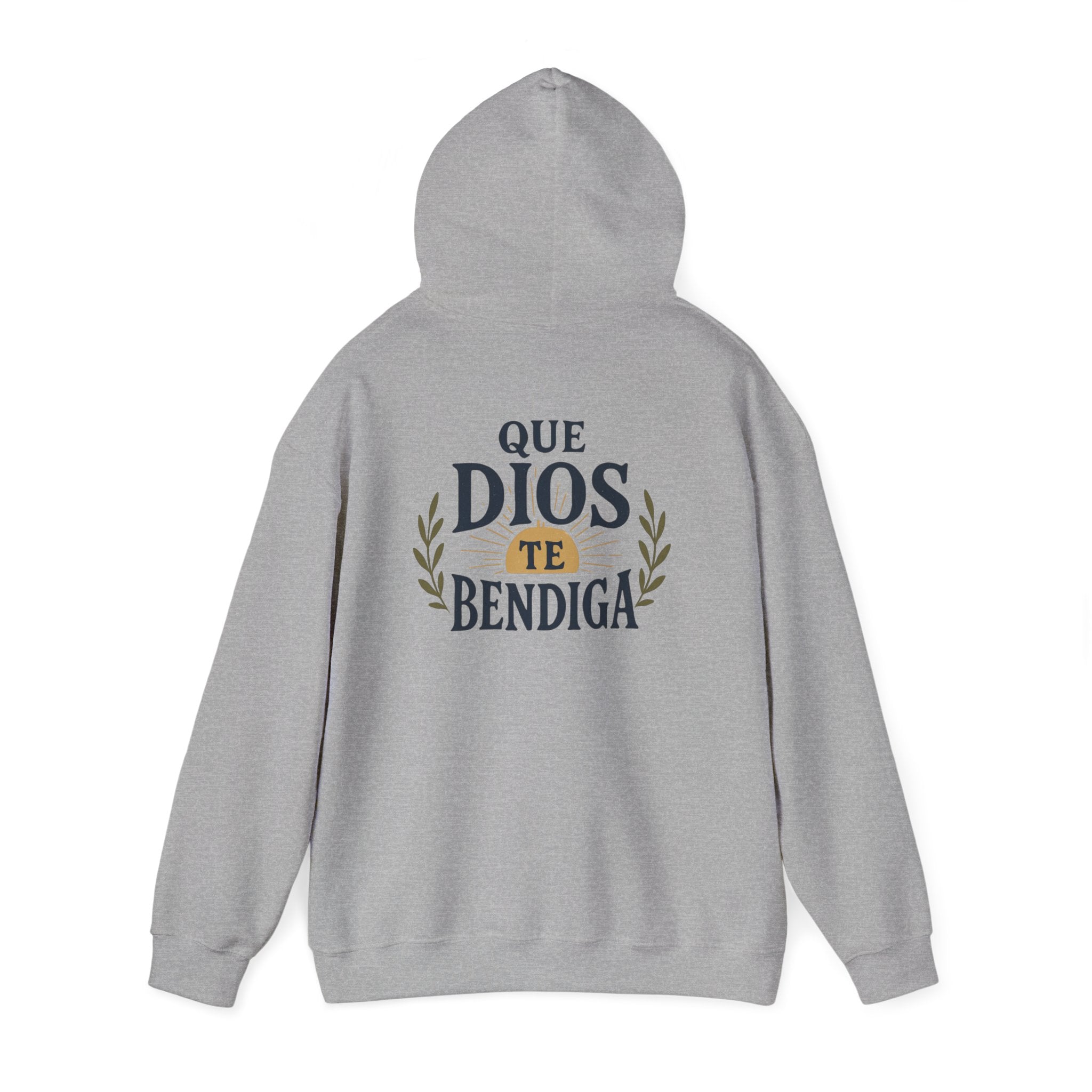 Christian Hoodie - "Todo lo puedo en Cristo" / "Dios te bendiga" Inspirational Spanish Pullover
