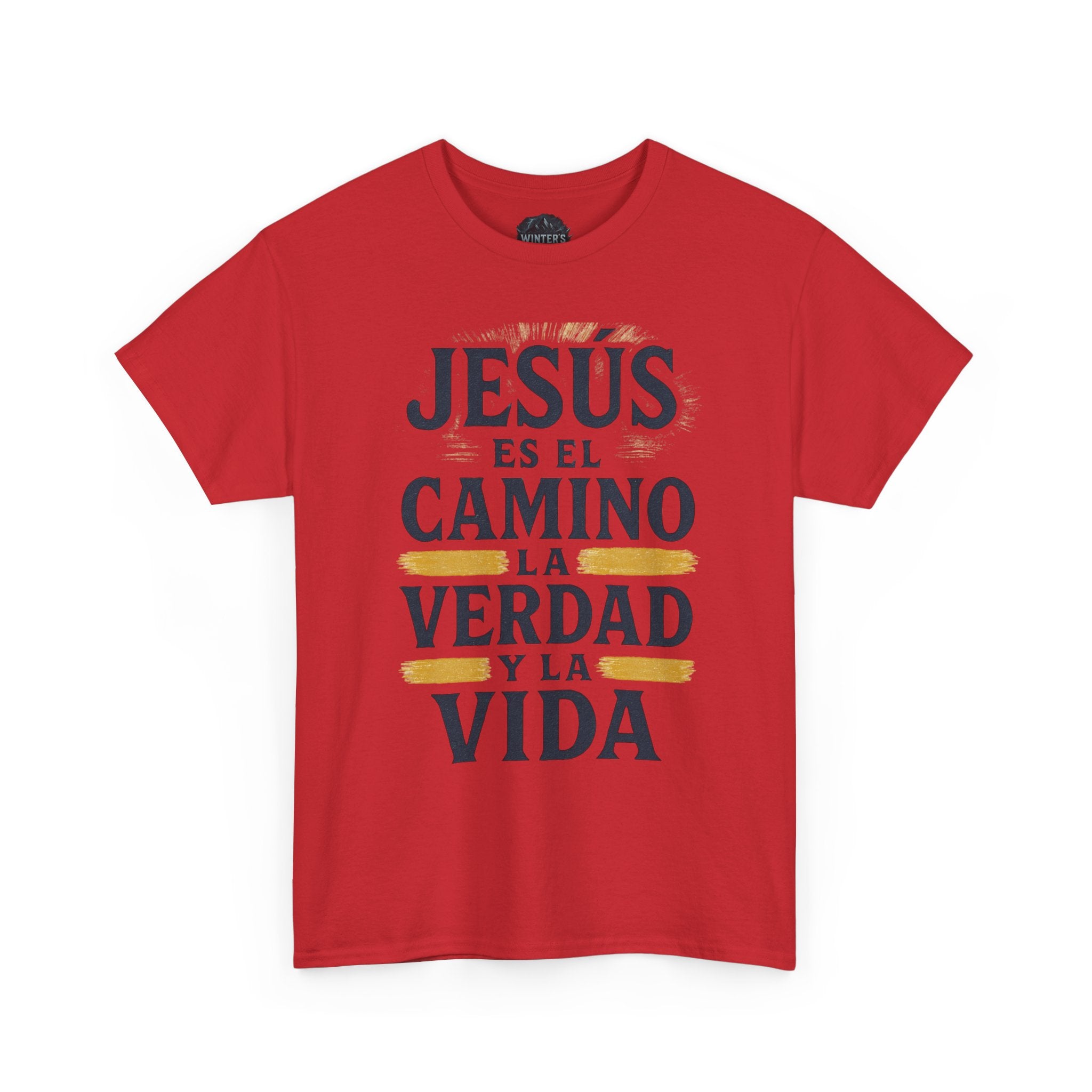 Christian T-Shirt — "Jesús es el camino, la verdad y la vida" Spanish Faith Tee