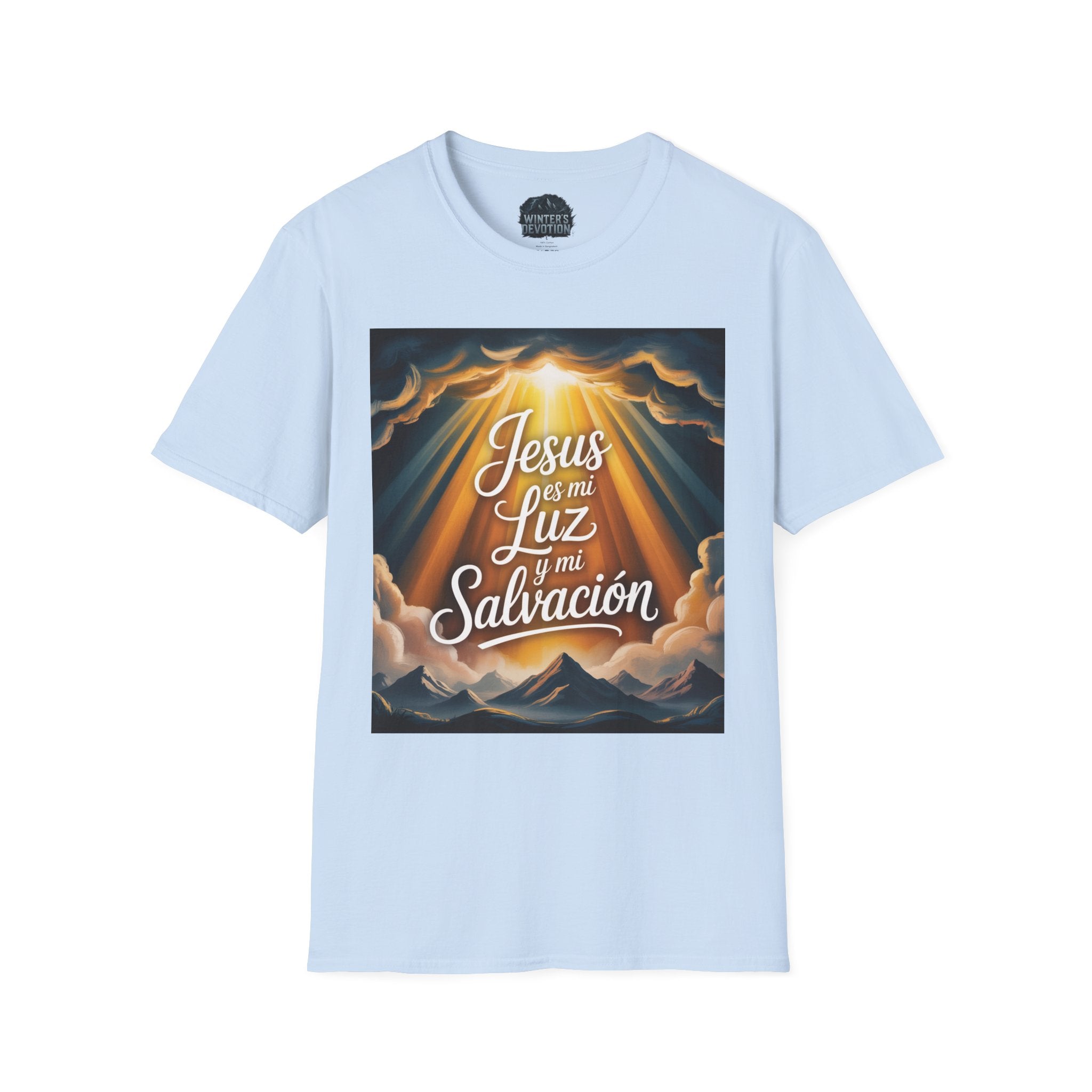 Jesus es mi Luz y mi Salvación Unisex T-Shirt - Inspirational Faith Apparel, Christian Gift, Everyday Wear, Religious Tee, [...]