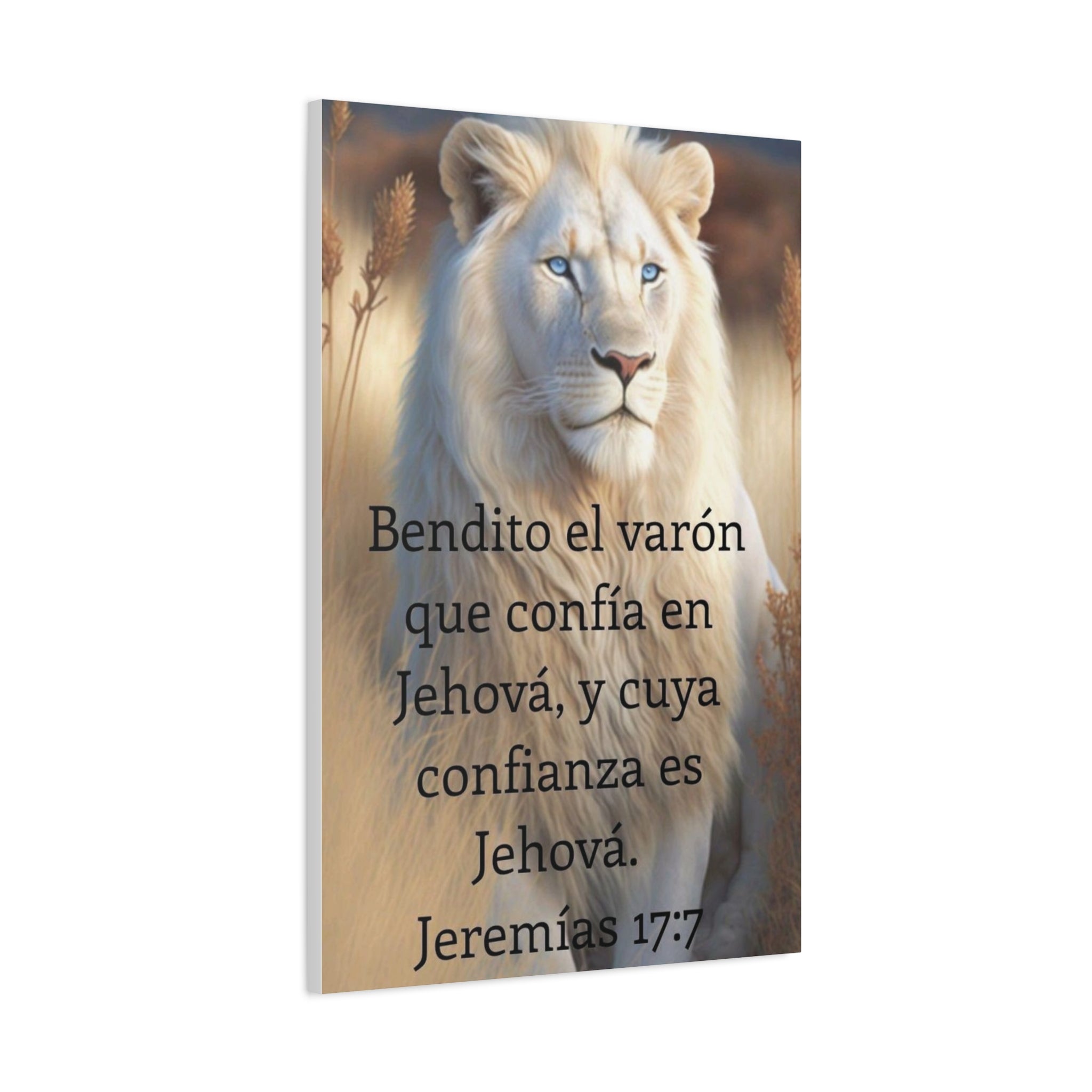 Inspirational Art Print, Motivational Wall Decor, Animal Lover Gift, Religious Home Decoration, Uplifting Quote Canvas