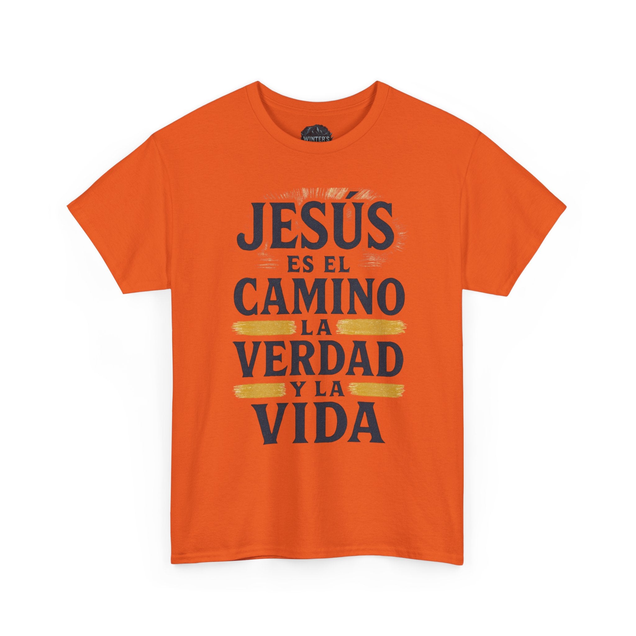 Christian T-Shirt — "Jesús es el camino, la verdad y la vida" Spanish Faith Tee