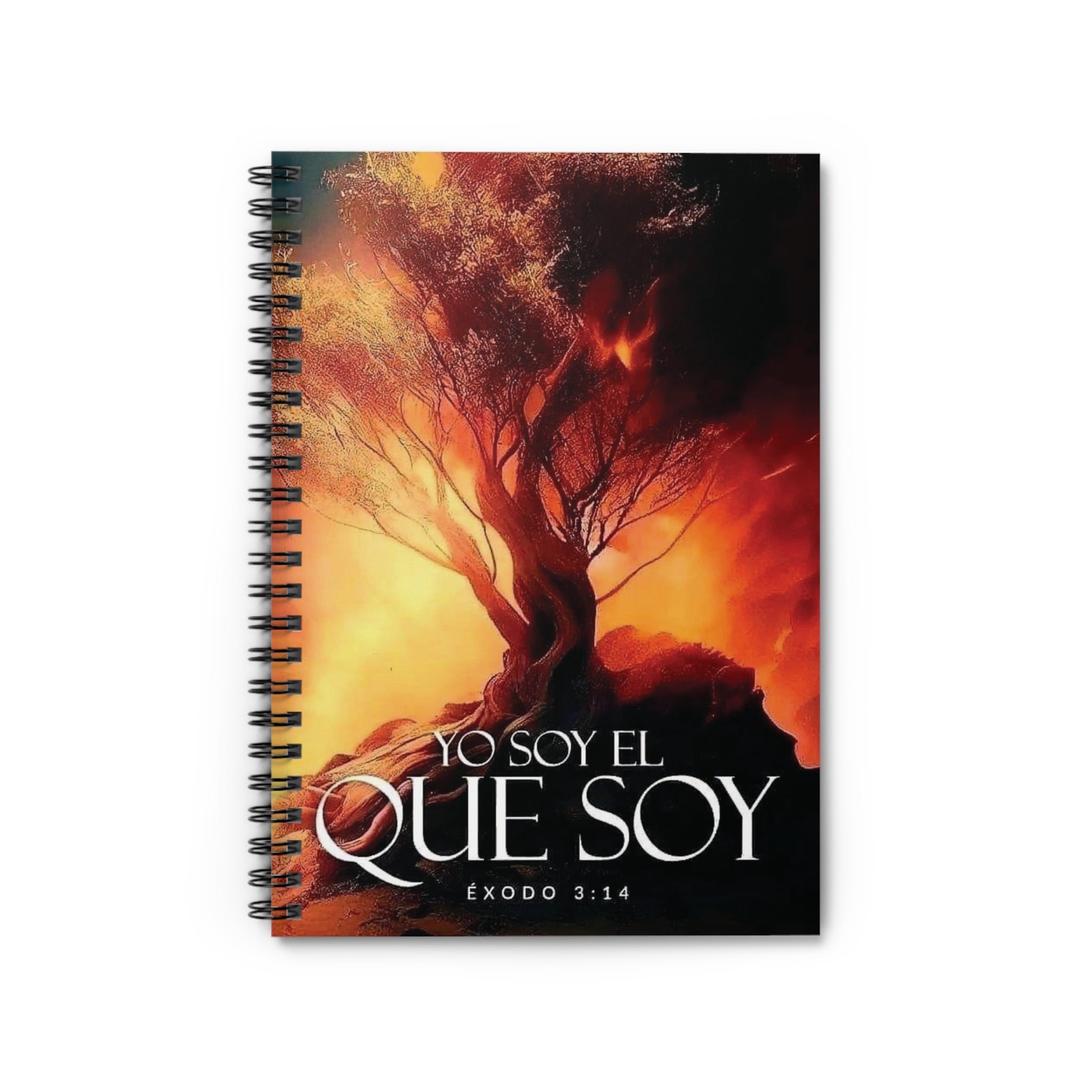 Spiral Notebook with Inspirational Design, Artistic Journal, Faith-Based Planner, Unique Gifts for Students, Devotional Note-Taking
