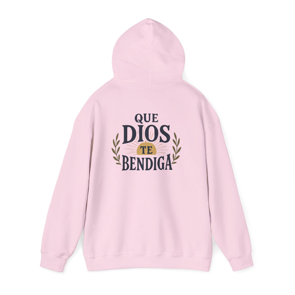 Christian Hoodie - "Todo lo puedo en Cristo" / "Dios te bendiga" Inspirational Spanish Pullover