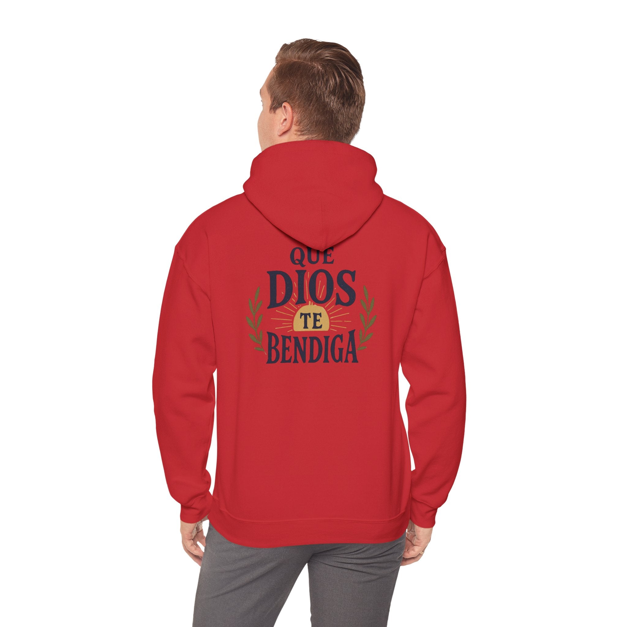 Christian Hoodie - "Todo lo puedo en Cristo" / "Dios te bendiga" Inspirational Spanish Pullover