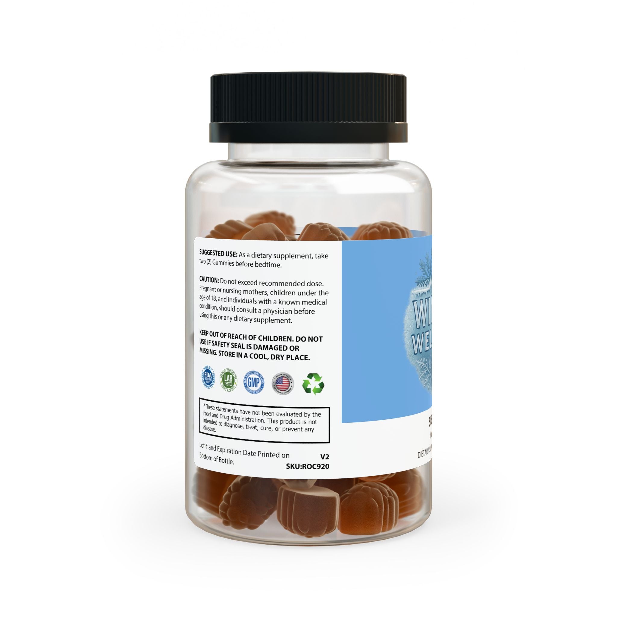Sleep Well Gummies (60 Gummies)