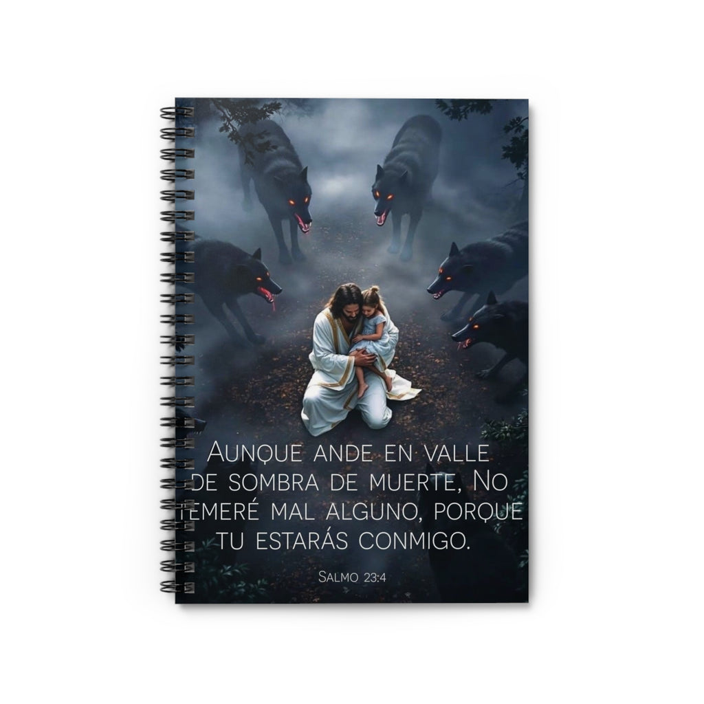 Spiritual Inspiracional Spiral Cuaderno, Faith Journal, Gift for Writers, Personalized Note Book, Scriptures Notepad