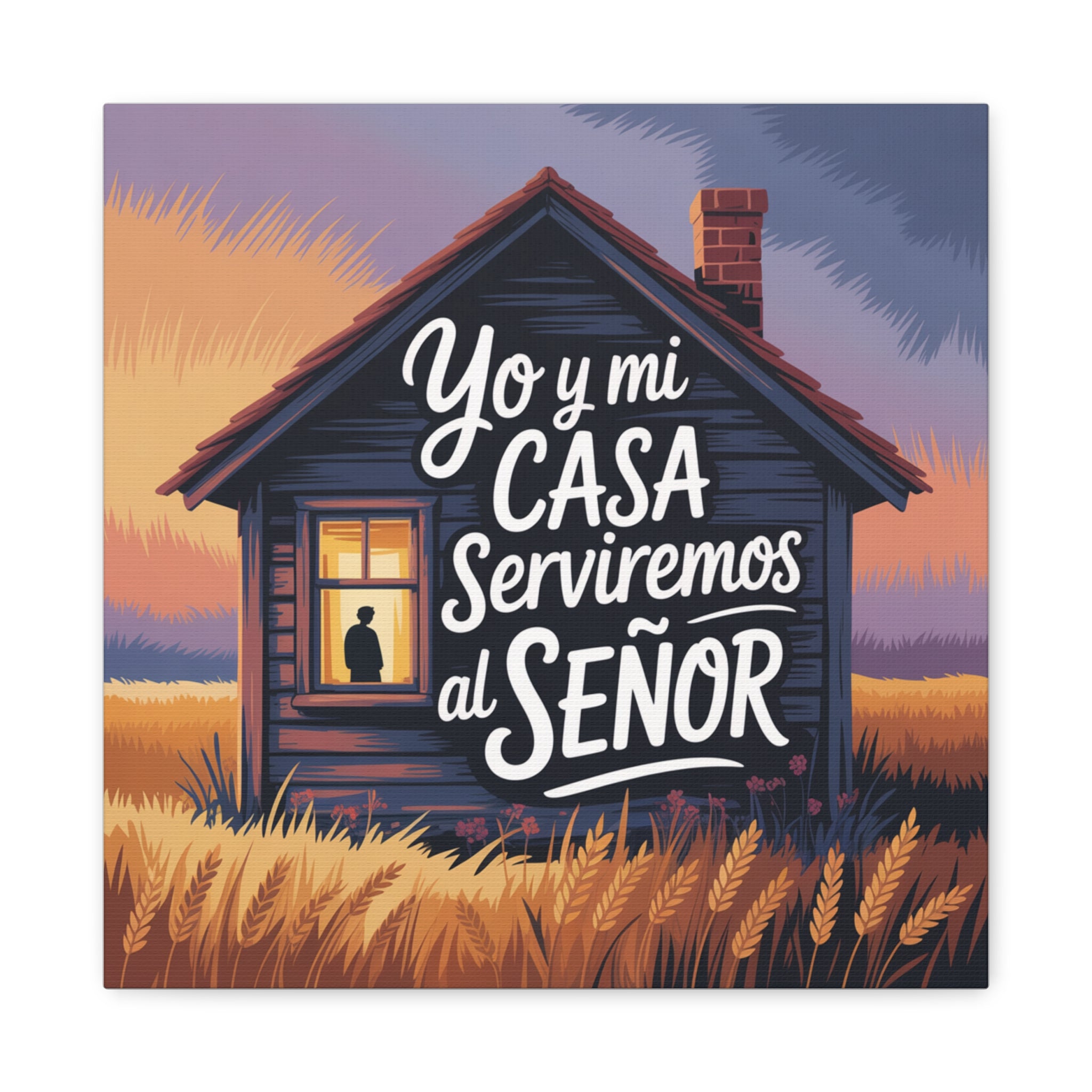 Inspirational Canvas Wall Art, Home Decor, Faith Quotes, Christian Gifts, Housewarming, Family Home Decoration