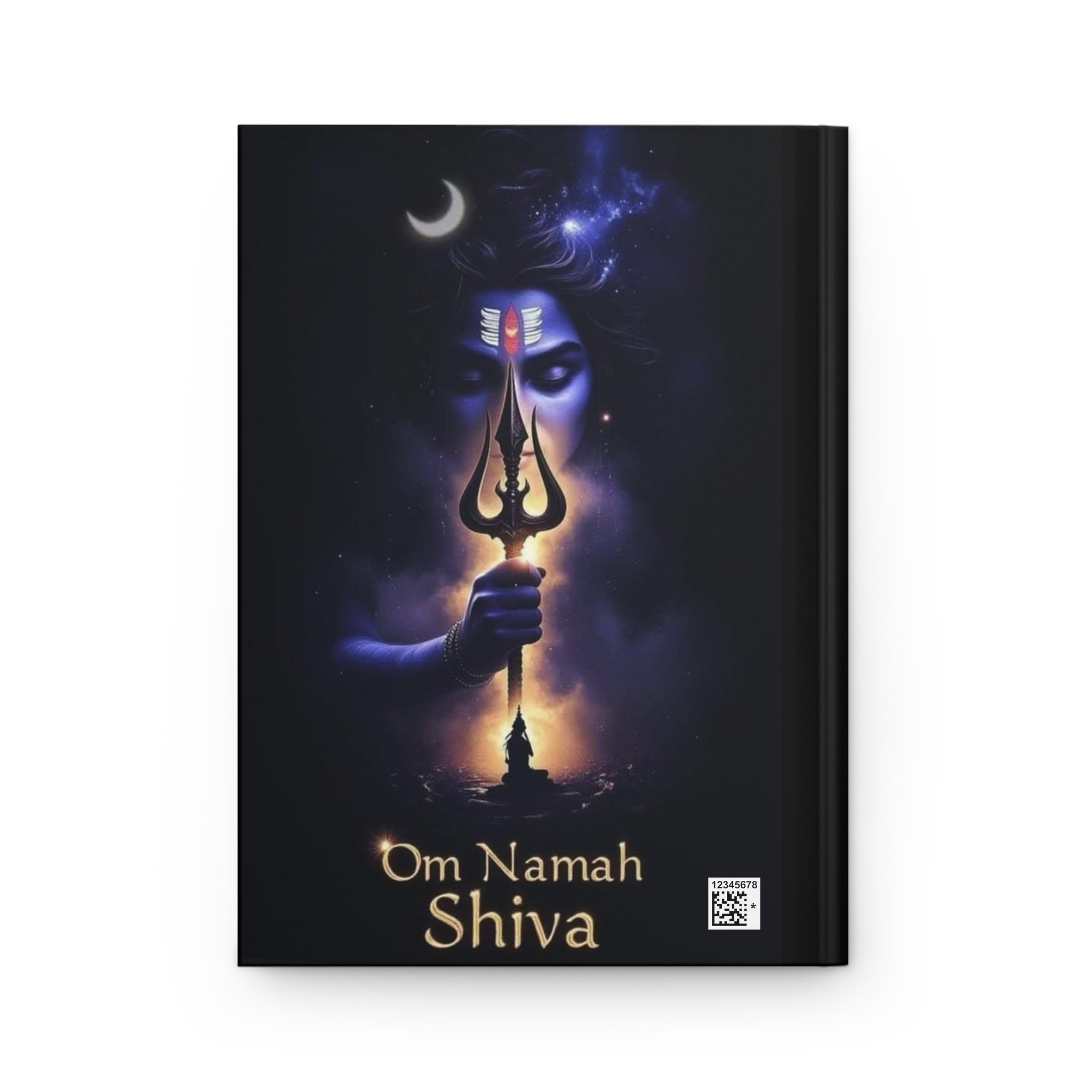 Spiritual Hardcover Journal | Hindu Art, Meditation Notebook, Gift for Yogis, Inspirational Journal, Om Namah Shiva, Ganesh, Parvati