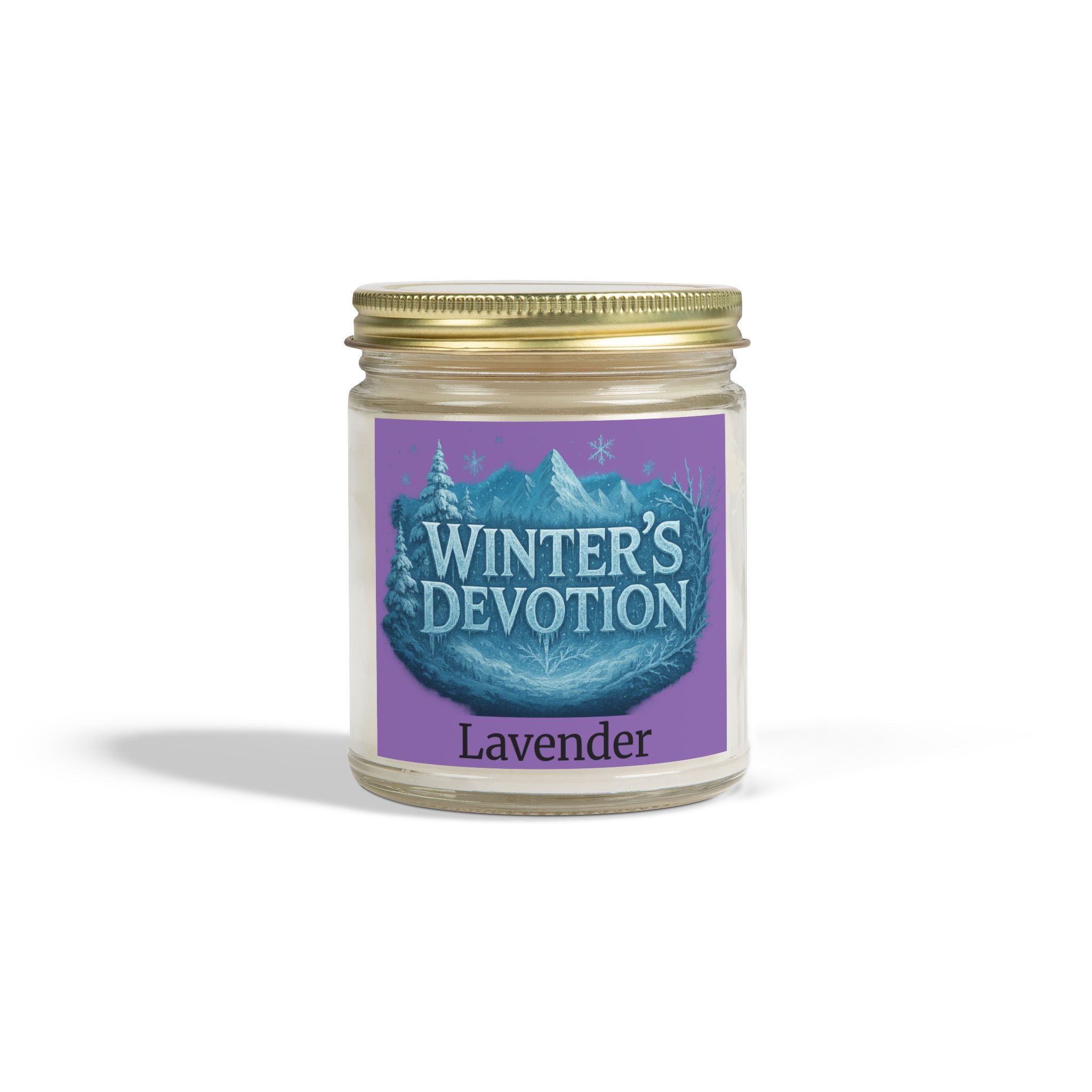 Winter's Devotion Lavender Scented Candle, Cozy Home Fragrance, Relaxation Gift for Her, Aromatherapy Candle for Self-Care, [...]