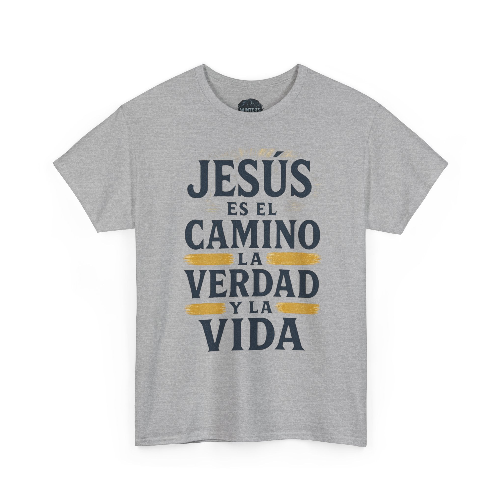 Christian T-Shirt — "Jesús es el camino, la verdad y la vida" Spanish Faith Tee