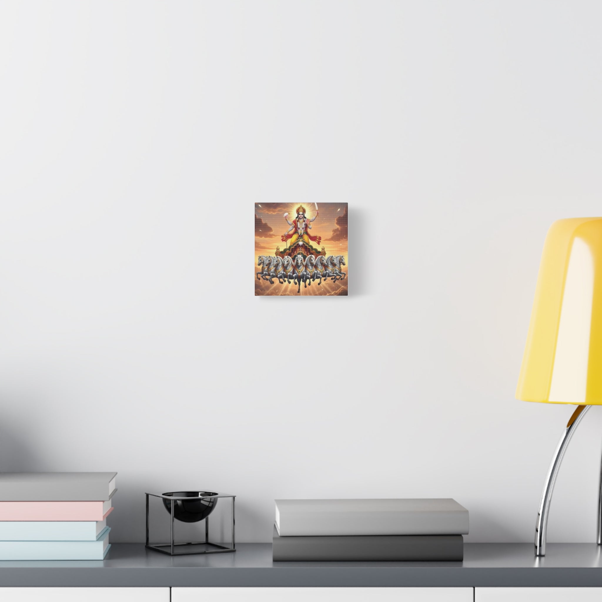 Khrisna Divine Canvas Wall Art, Home Decor, Spiritual Gift, Religious Artwork, Hindu Art