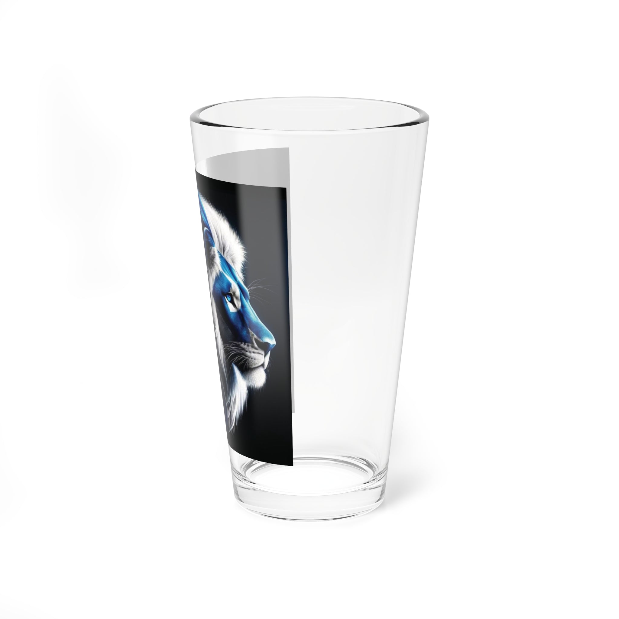 Israeli Lion Mixing Glass, 16oz | Perfect Gift for Holidays, Kitchen Decor, Barware, Party Favors, or Collectors