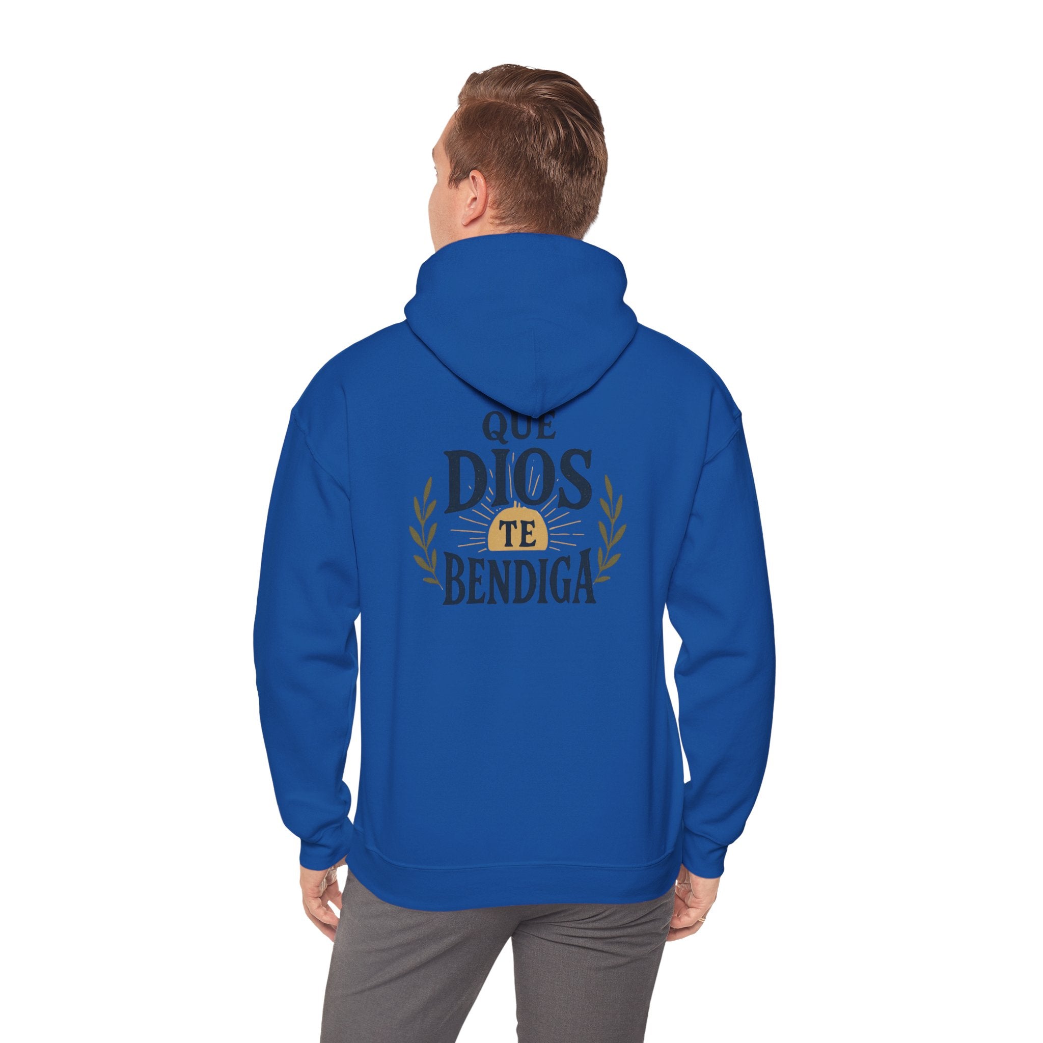 Christian Hoodie - "Todo lo puedo en Cristo" / "Dios te bendiga" Inspirational Spanish Pullover