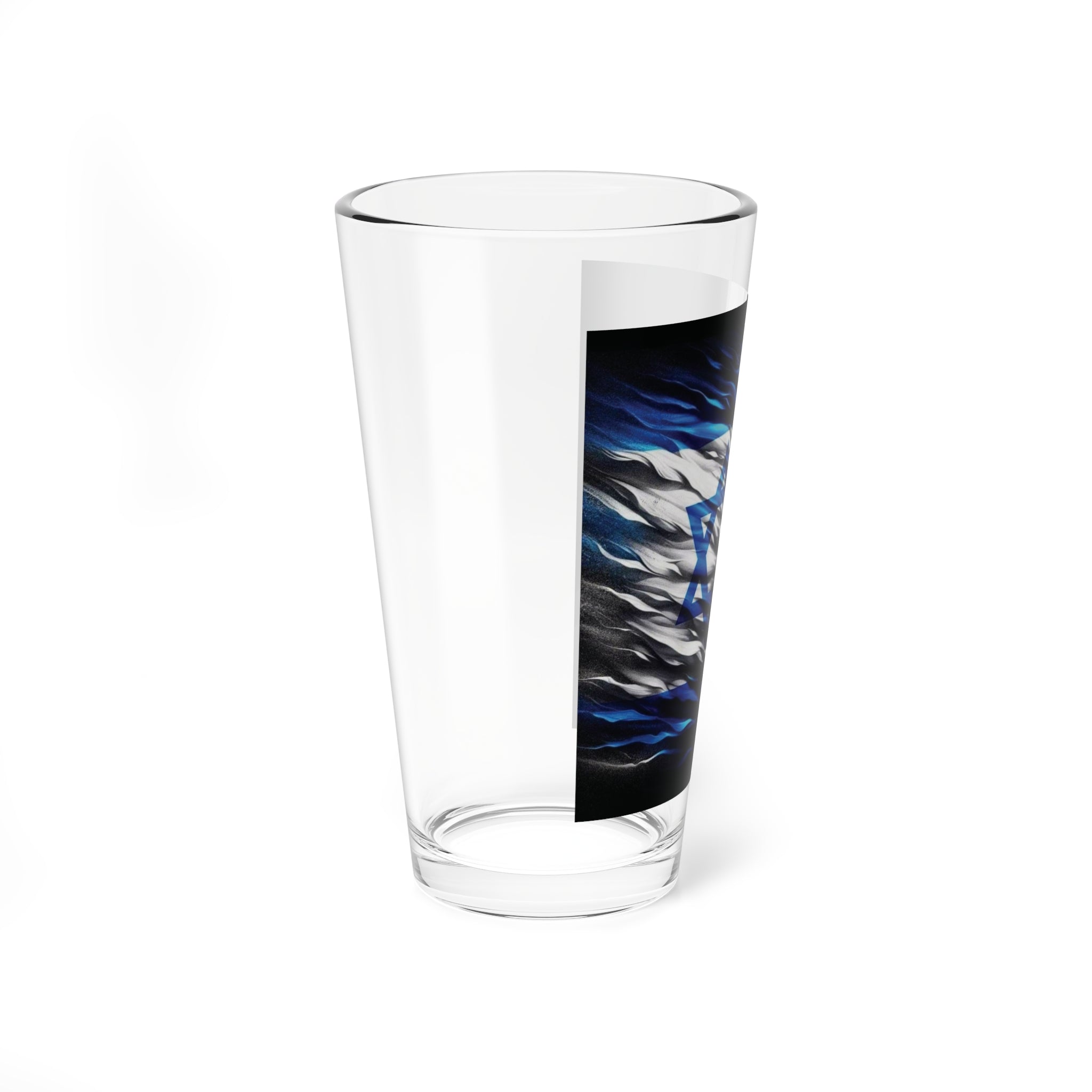 Israeli Lion Mixing Glass, 16oz | Perfect Gift for Holidays, Kitchen Decor, Barware, Party Favors, or Collectors