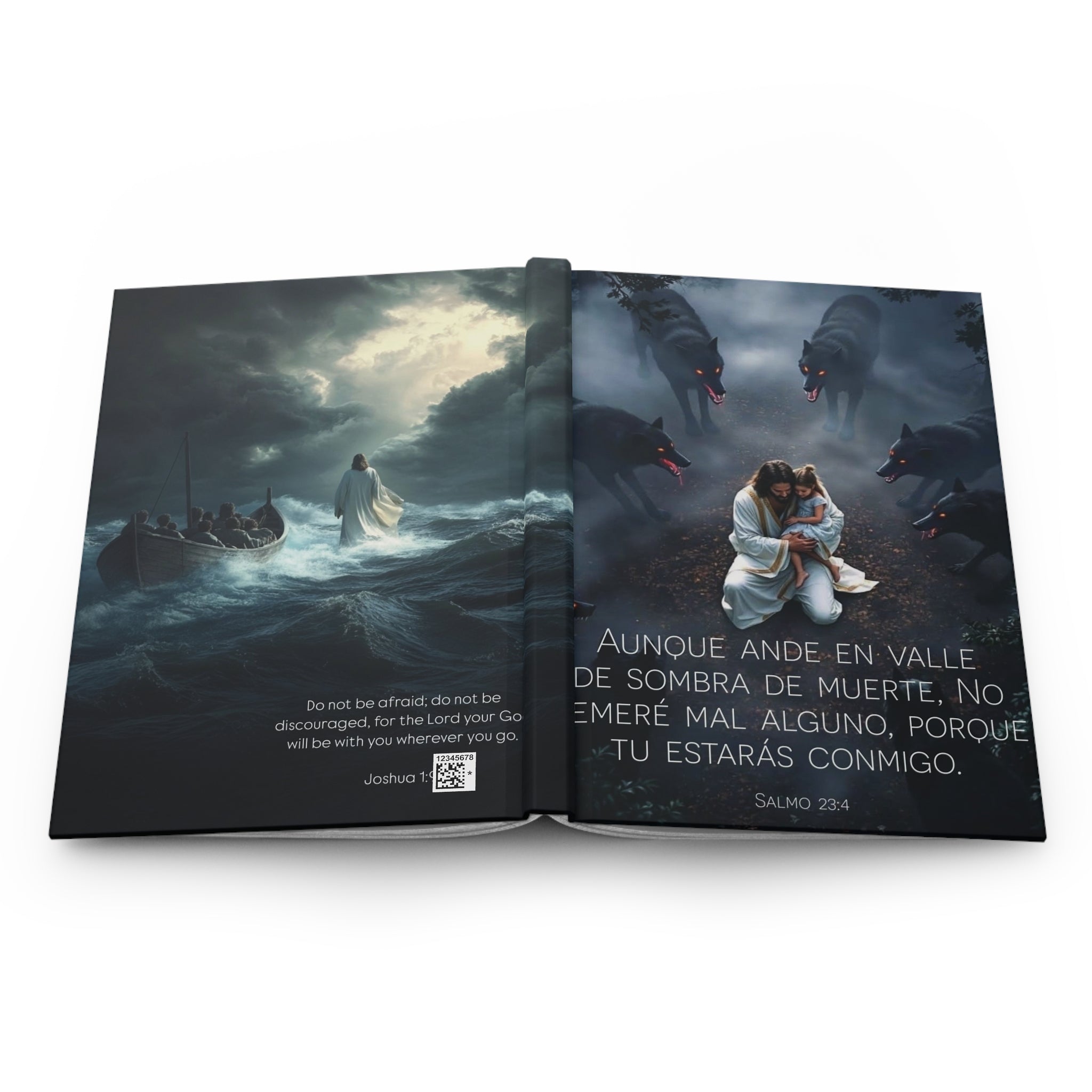 Inspirational Jesus Hardcover Journal