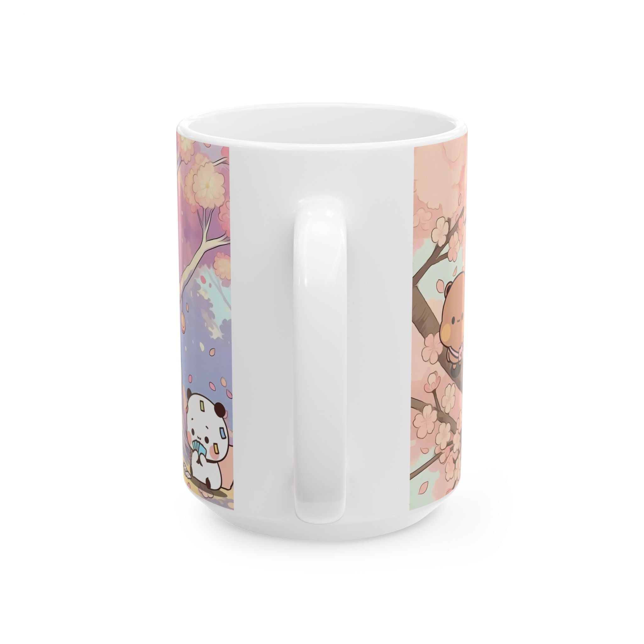 Bubu Dudu Cute Animal Ceramic Mug, Cozy Tea Cup, Adorable Gift for Animal Lovers, Coffee Lover's Mug, Unique Birthday Present, Spring Decor