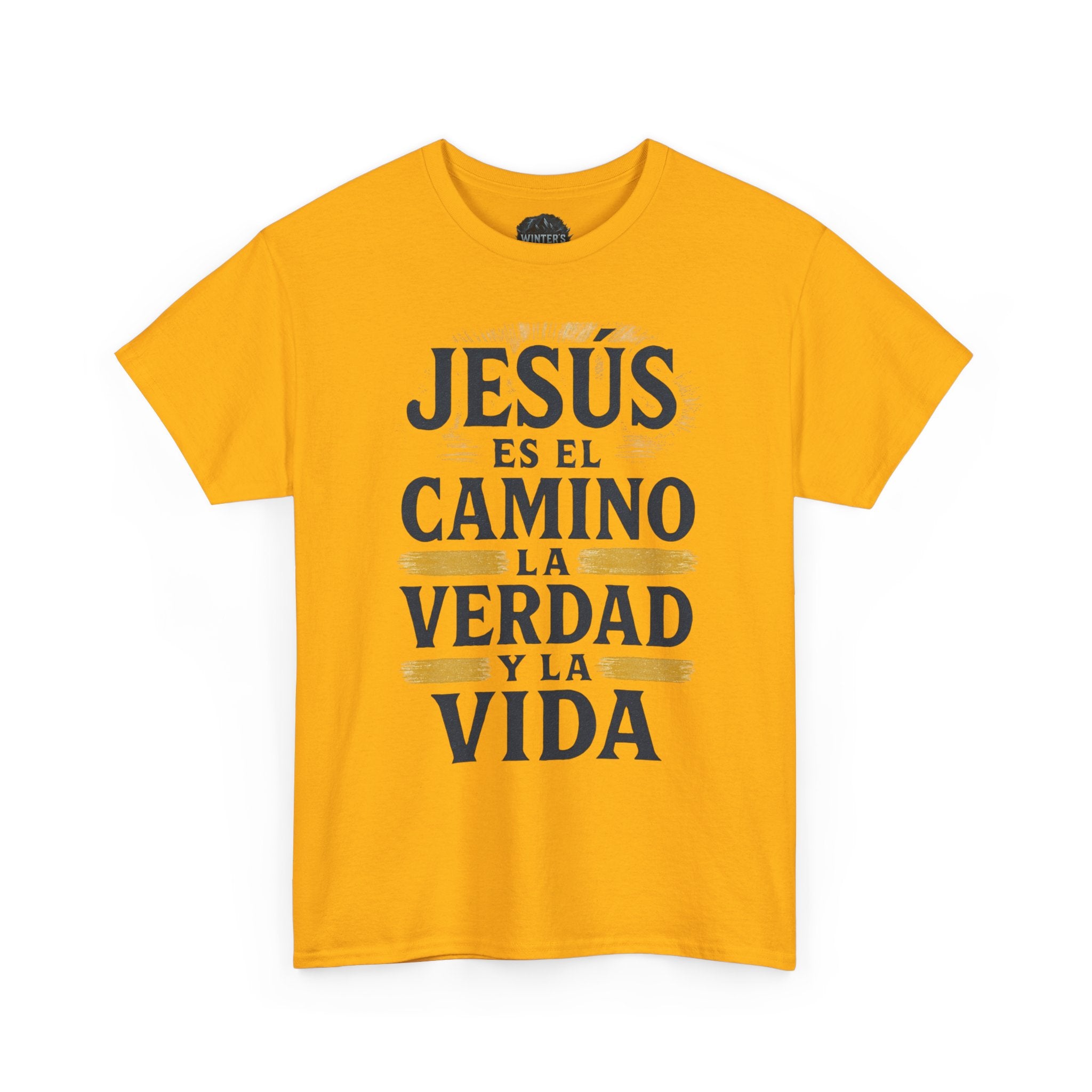 Christian T-Shirt — "Jesús es el camino, la verdad y la vida" Spanish Faith Tee