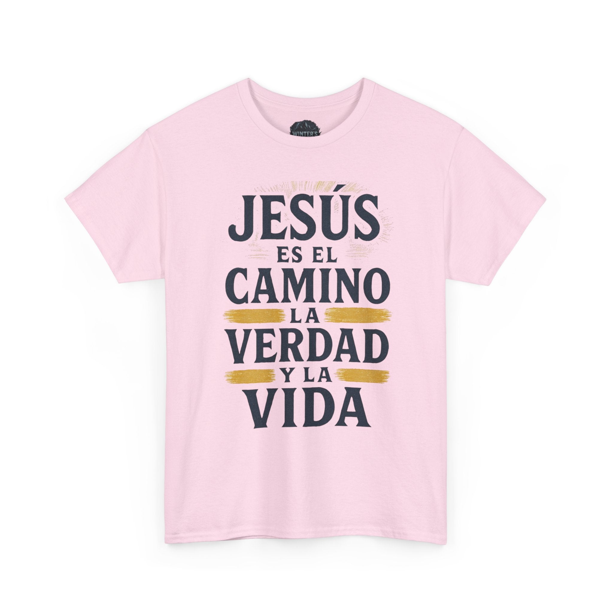 Christian T-Shirt — "Jesús es el camino, la verdad y la vida" Spanish Faith Tee