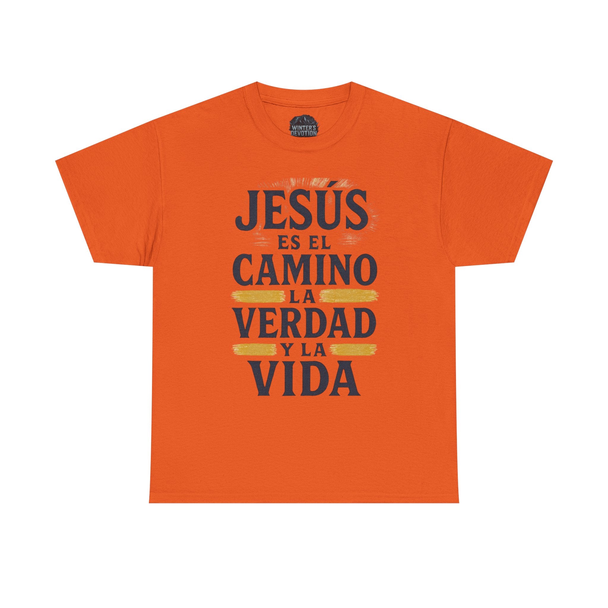 Christian T-Shirt — "Jesús es el camino, la verdad y la vida" Spanish Faith Tee