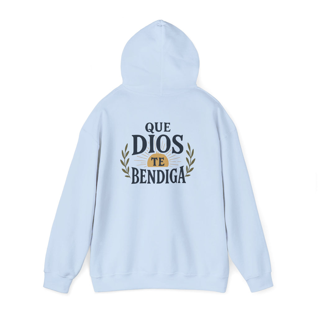 Christian Hoodie - "Todo lo puedo en Cristo" / "Dios te bendiga" Inspirational Spanish Pullover