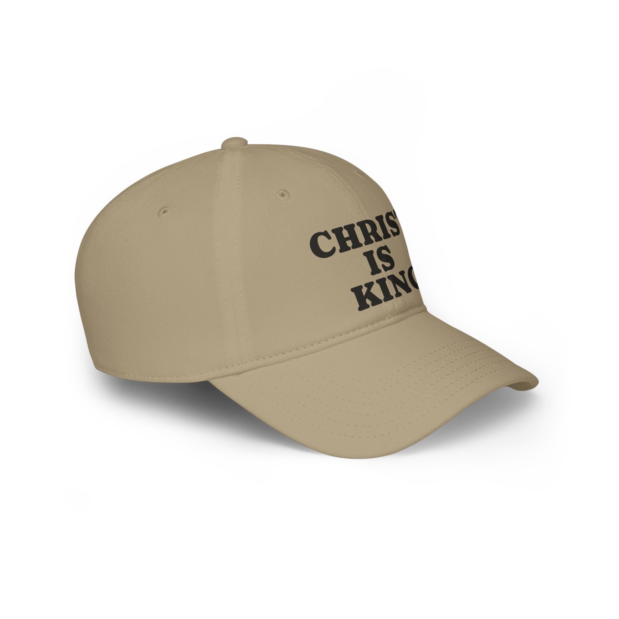 Christ is King, Religious Gift, Faith Accessory, Everyday Wear, Men’s and Women’s Cap