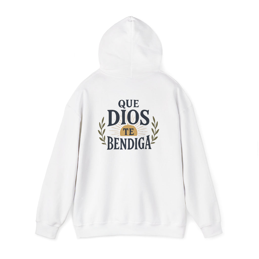 Christian Hoodie - "Todo lo puedo en Cristo" / "Dios te bendiga" Inspirational Spanish Pullover