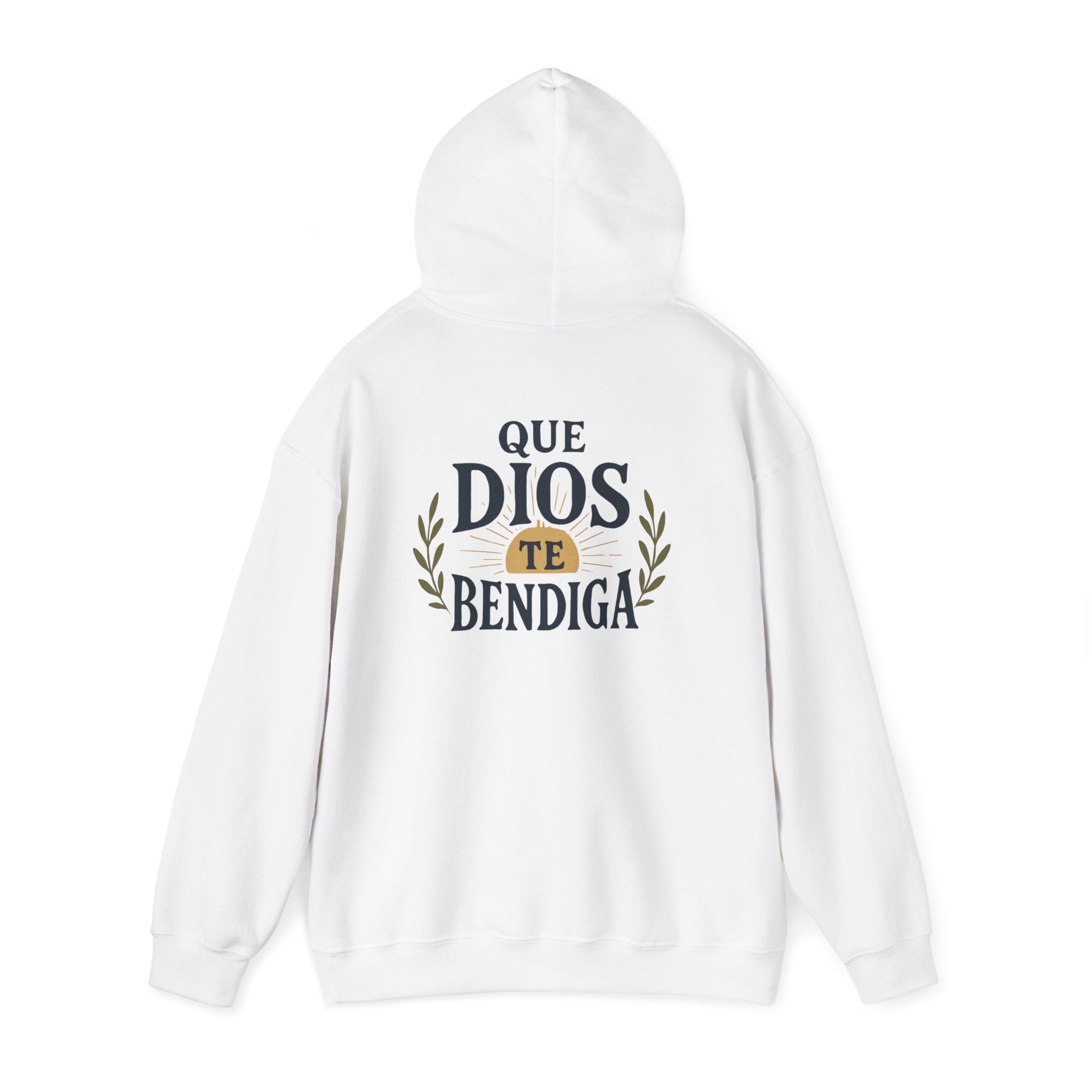Christian Hoodie - "Todo lo puedo en Cristo" / "Dios te bendiga" Inspirational Spanish Pullover