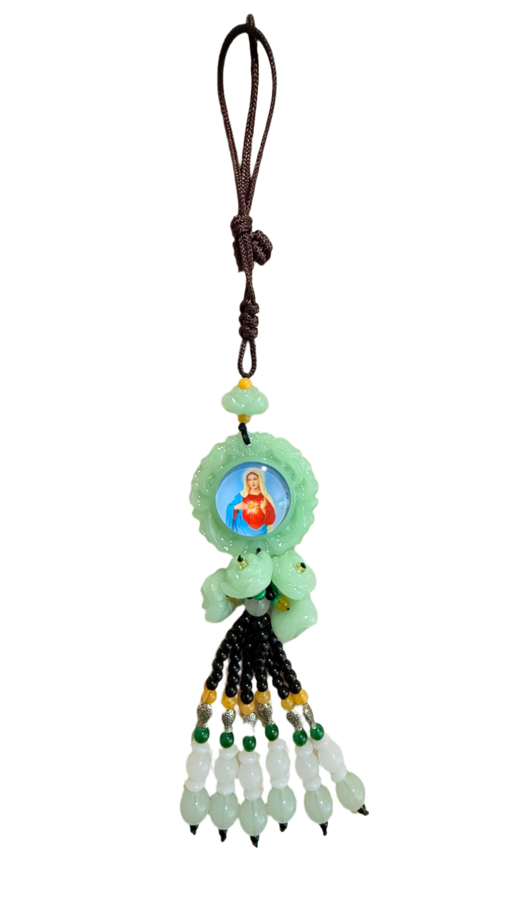 Beautiful Virgin Mary/Jesus Christ/ Holy Family Amulet Pendant