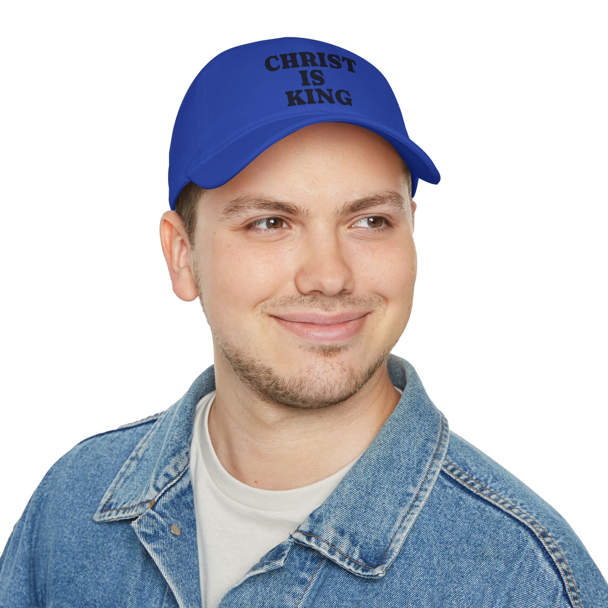 Christ is King, Religious Gift, Faith Accessory, Everyday Wear, Men’s and Women’s Cap
