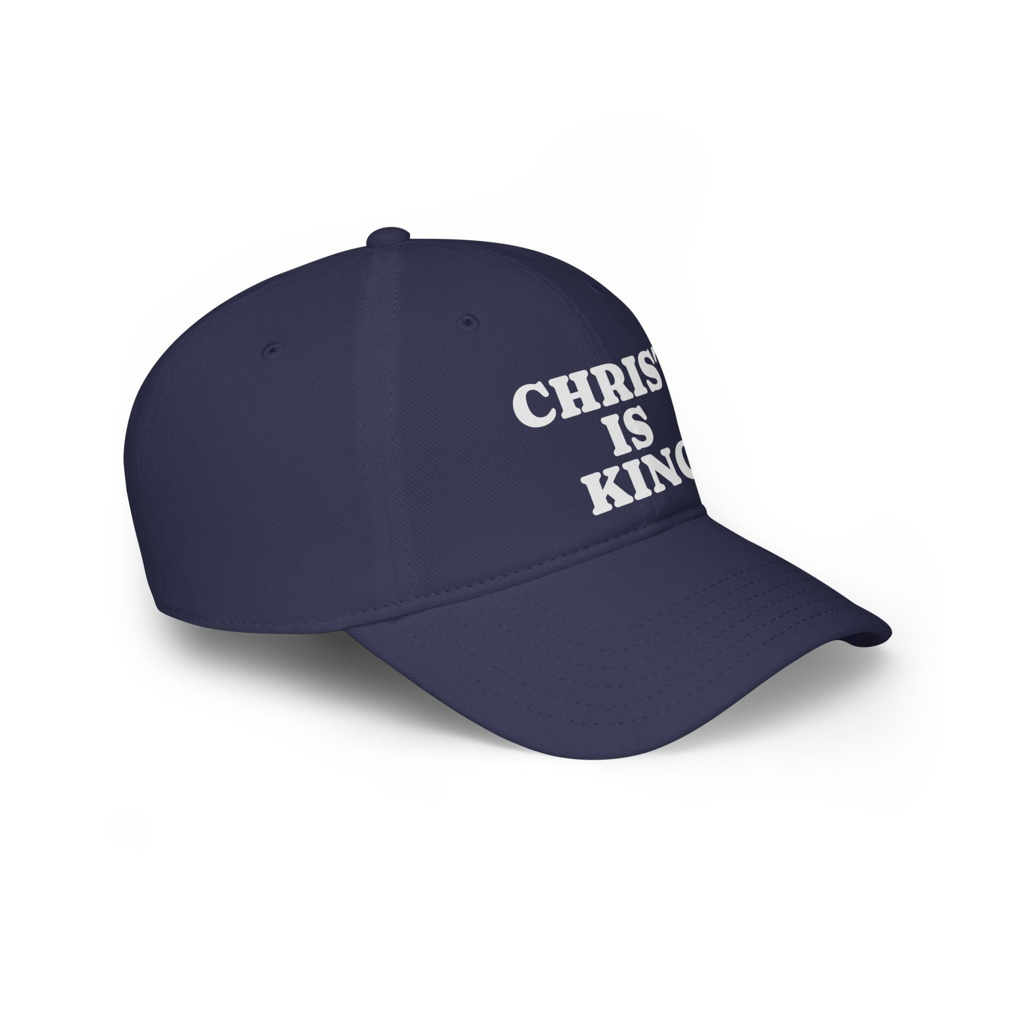Christ is King, Religious Gift, Faith Accessory, Everyday Wear, Men’s and Women’s Cap