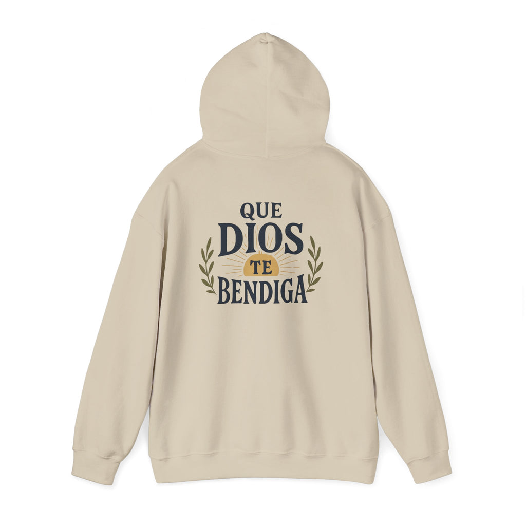 Christian Hoodie - "Todo lo puedo en Cristo" / "Dios te bendiga" Inspirational Spanish Pullover