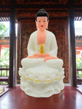 Beautiful White Buddha Statue