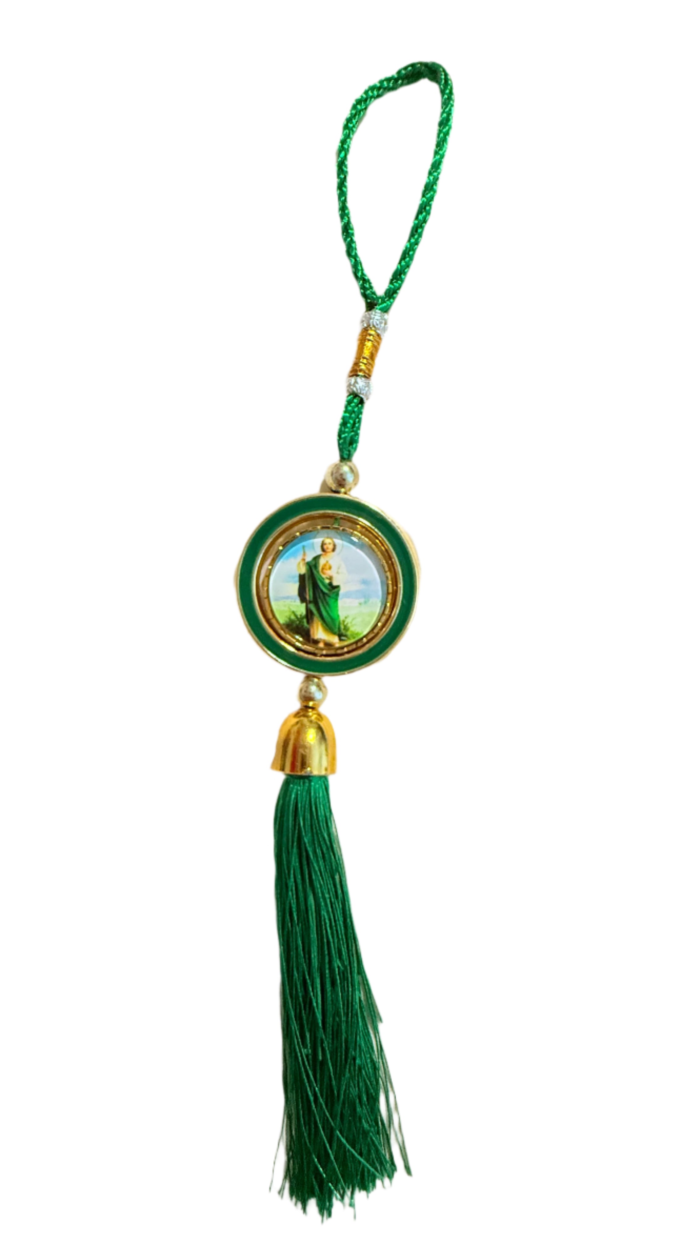 St. Jude/ San Judas Amulet Tassel