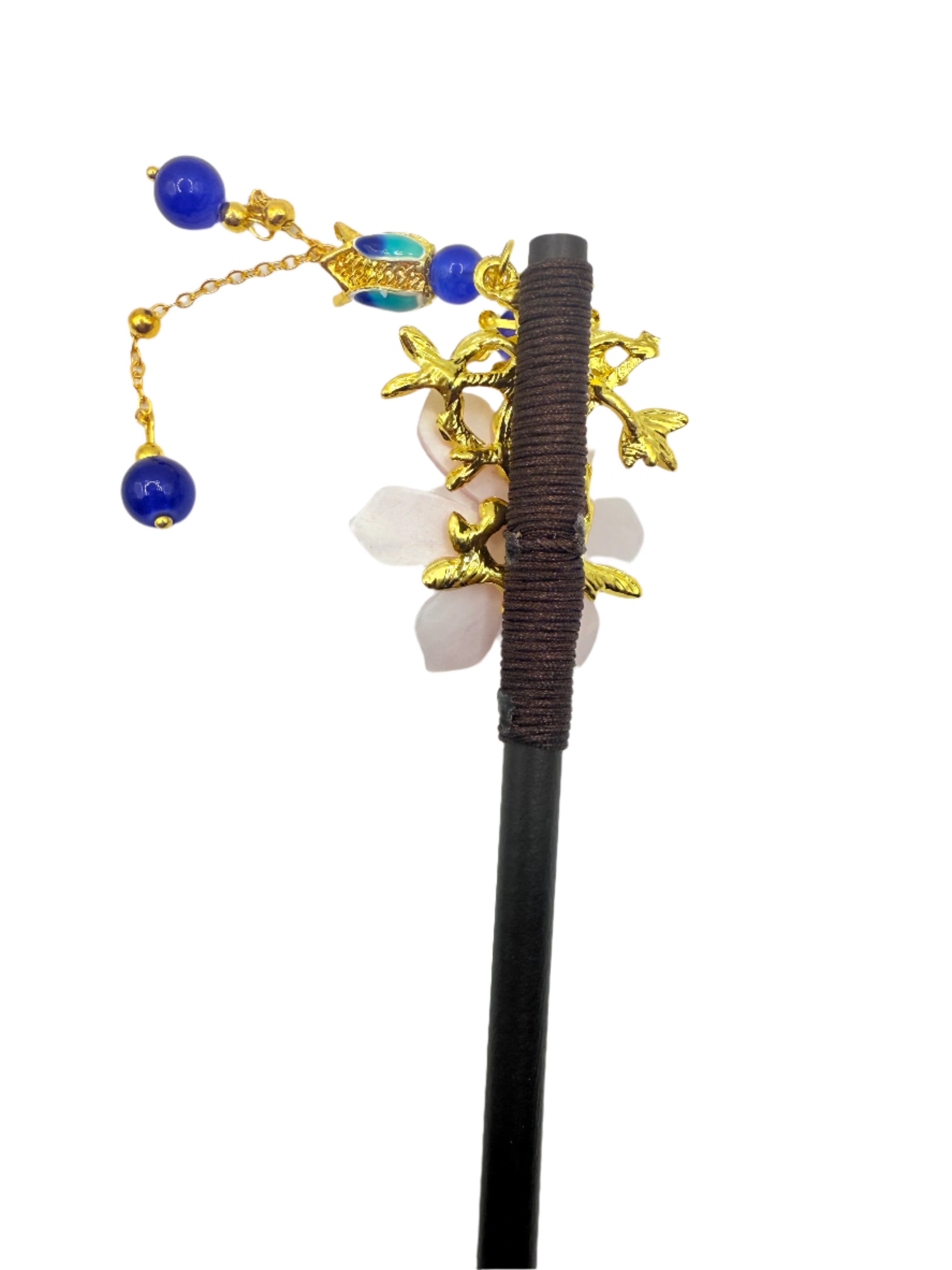 Chinese-style hairpin簪 (zān), 步摇 (bùyáo)