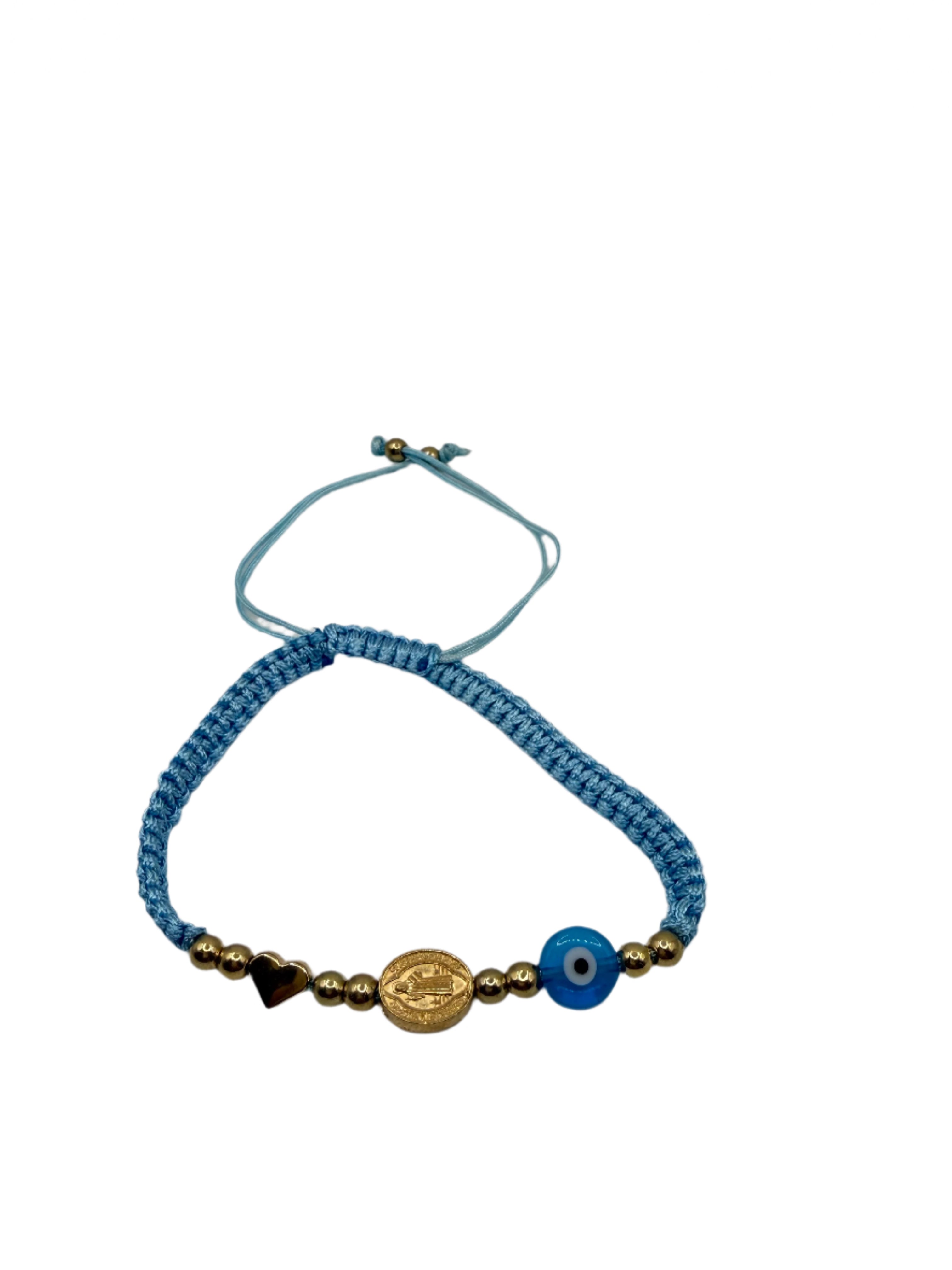 St Jude(Sand Judas)/ St Benedict Bracelets for Protection